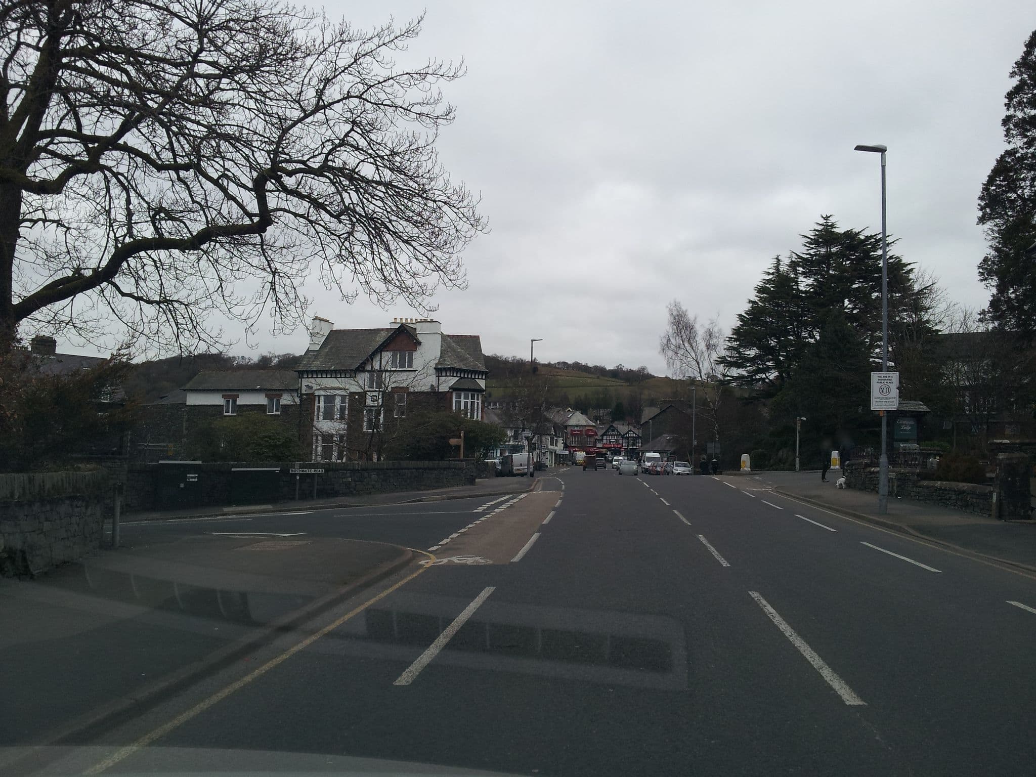 Street view near Ellerthwaite Lodge, Windermere — © adam2 (CC BY-SA · Mapillary)