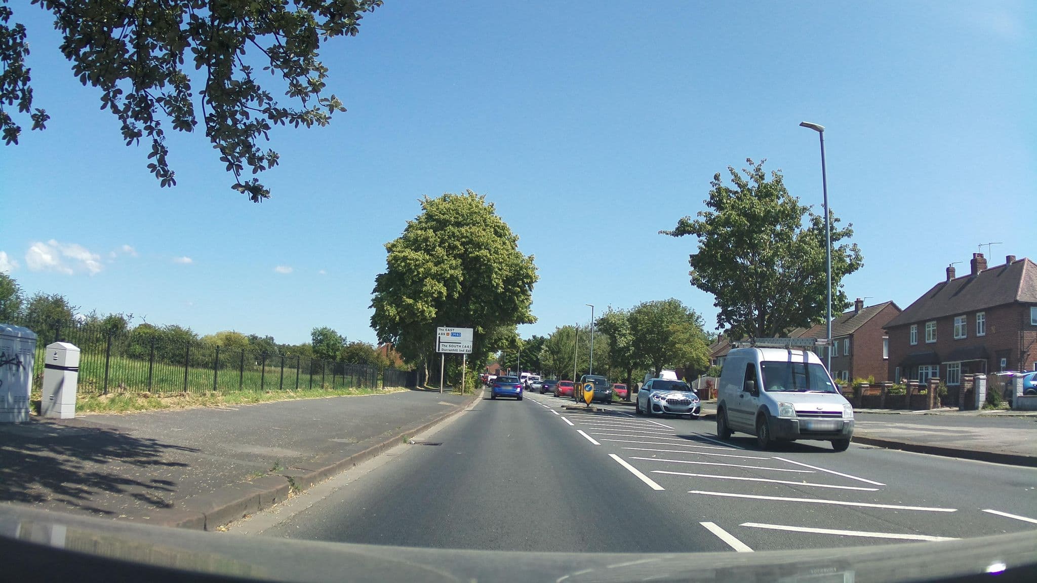 Street view near Fern Lee Guest House, Scotby — © southglos (CC BY-SA · Mapillary)