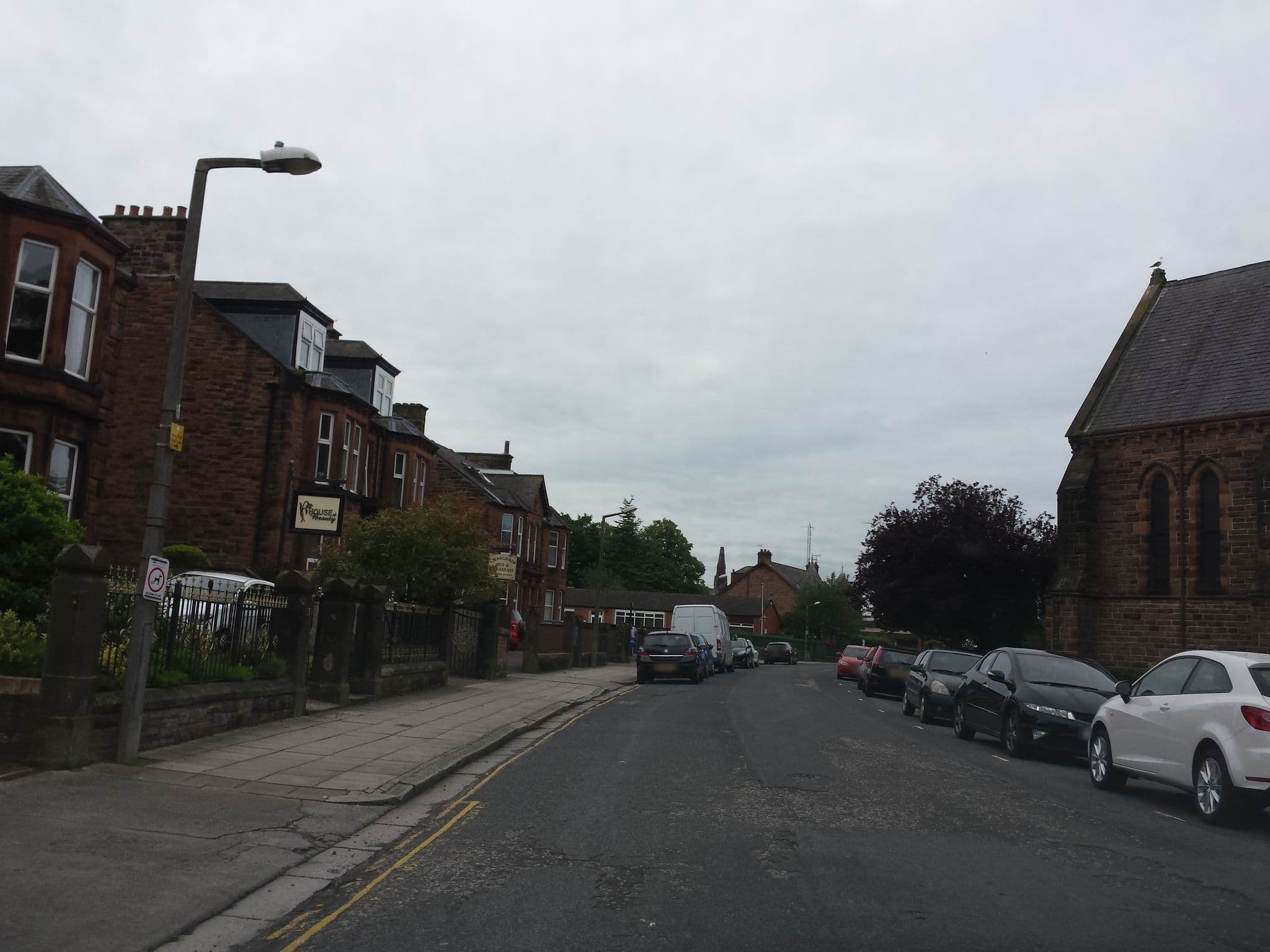 Street view near Craignair Bed & Breakfast, Dumfries — © rudolfmayer (CC BY-SA · Mapillary)