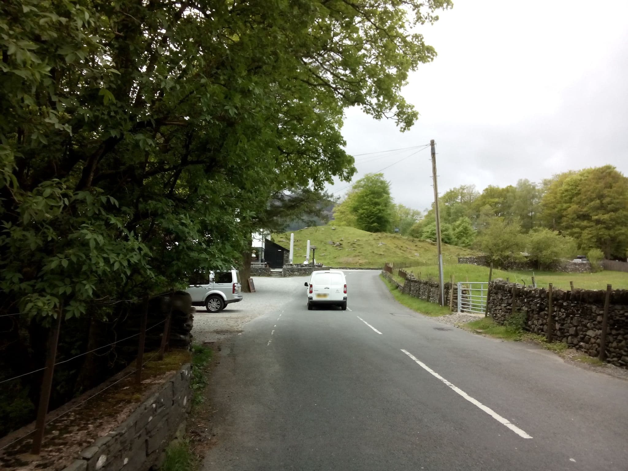 Street view near Langdale Leisure, Ambleside — © livingwithdragons (CC BY-SA · Mapillary)