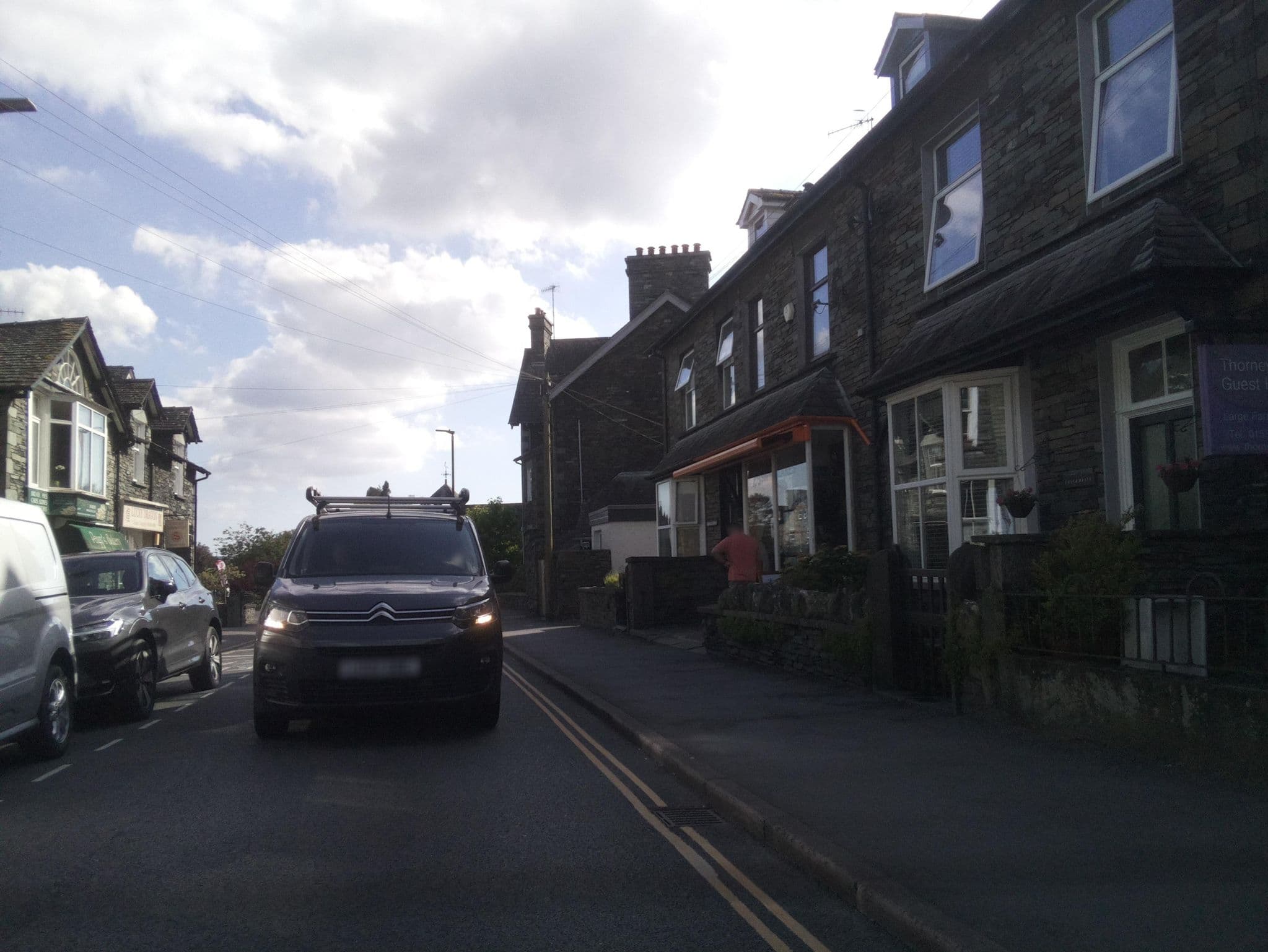 Street view near Thorneyfield Guest House, Ambleside — © southglos (CC BY-SA · Mapillary)