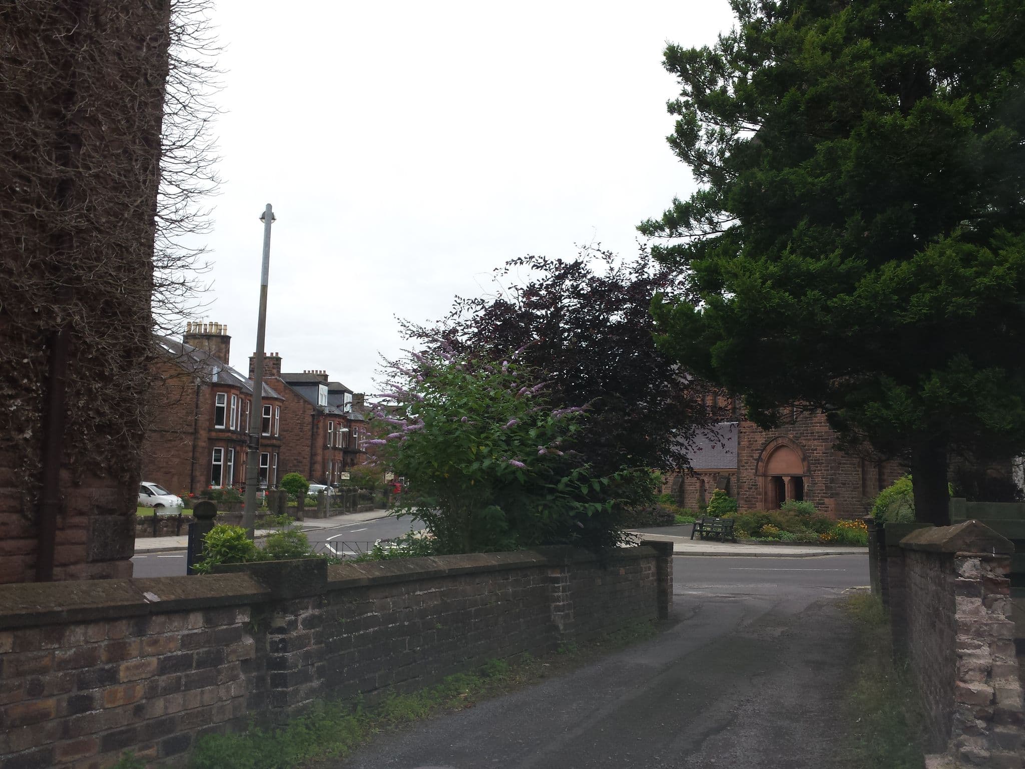 Street view near Dumfries Villa Bed and Breakfast, Dumfries — © rudolfmayer (CC BY-SA · Mapillary)