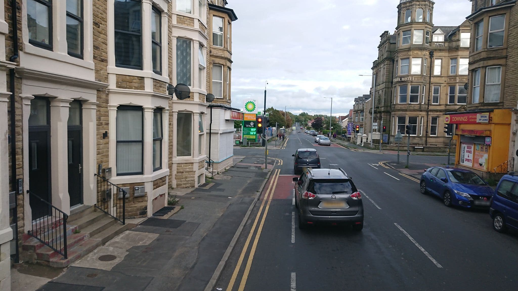 Street view near The Seashelt, Morecambe — © skifans (CC BY-SA · Mapillary)