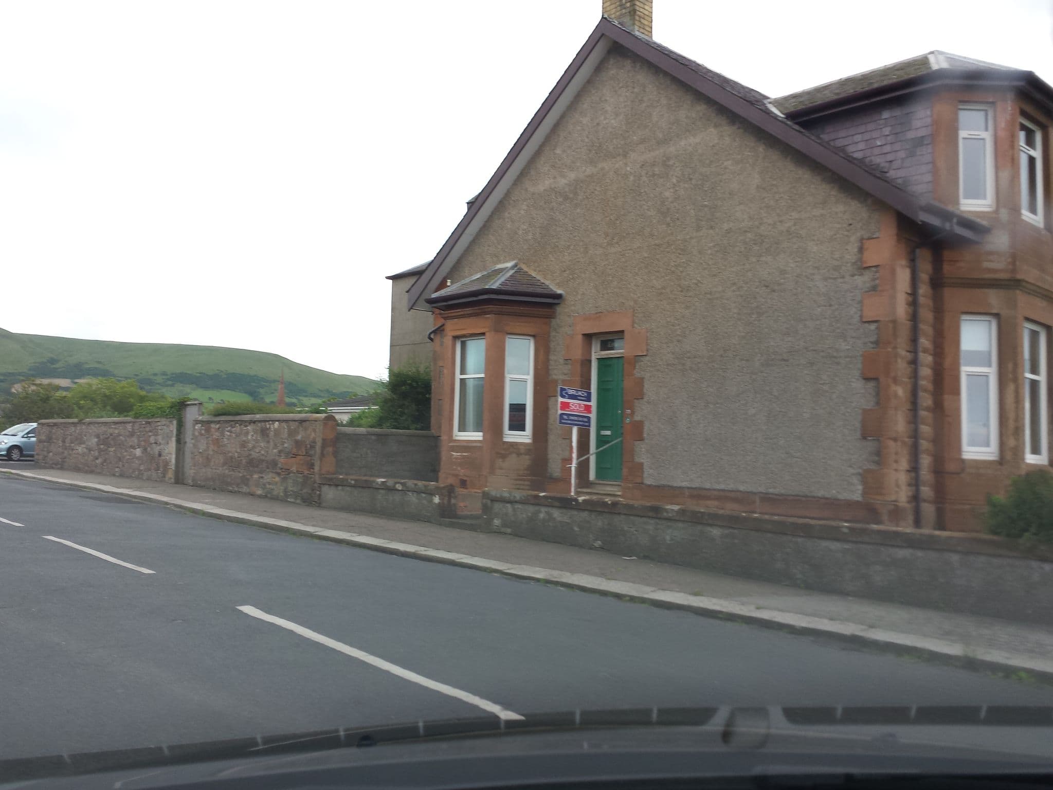 Street view near Strathhavon Caravan Park Girvan, Girvan — © rudolfmayer (CC BY-SA · Mapillary)