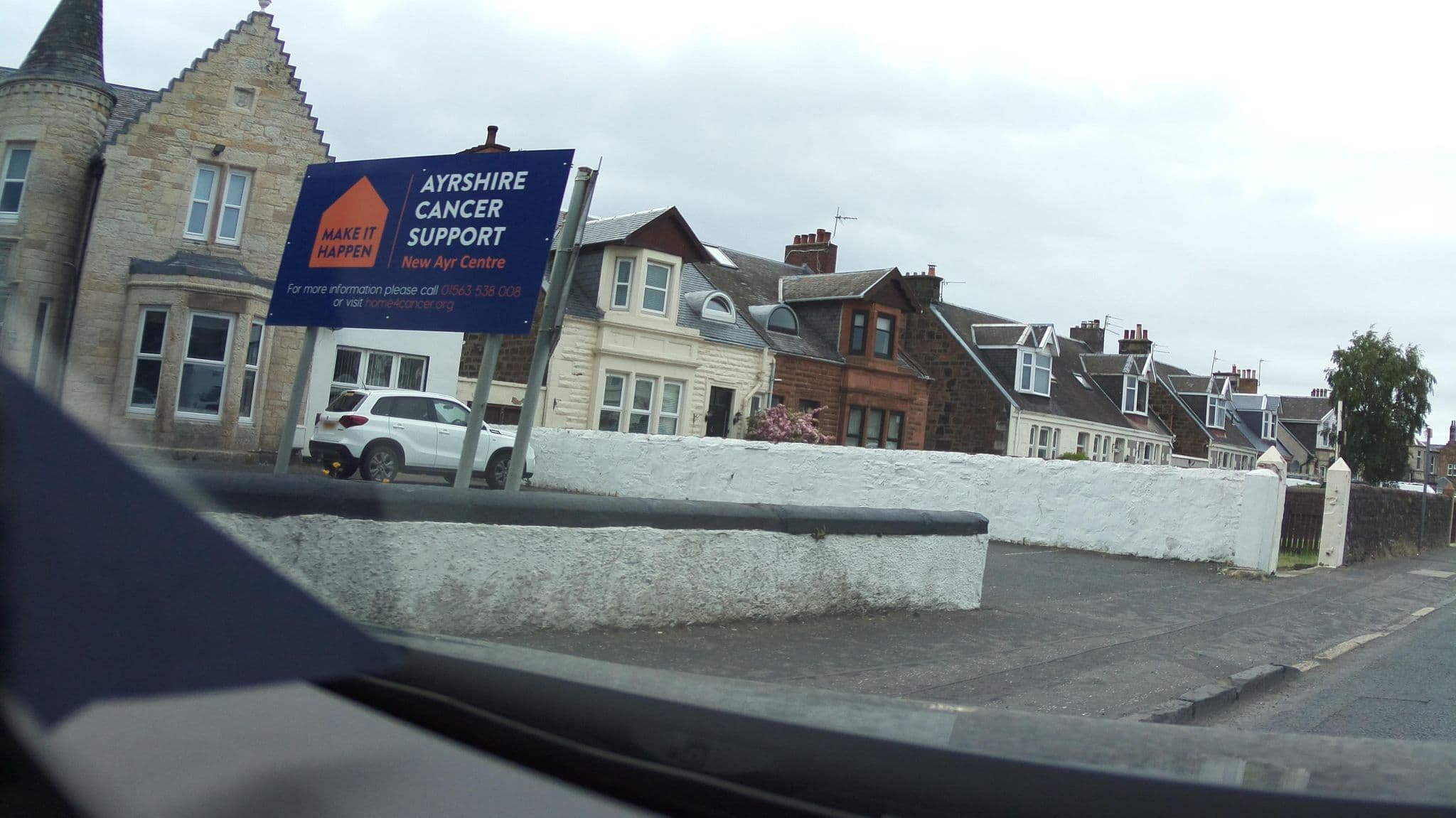 Street view near Failte Bed and Breakfast, Prestwick — © southglos (CC BY-SA · Mapillary)
