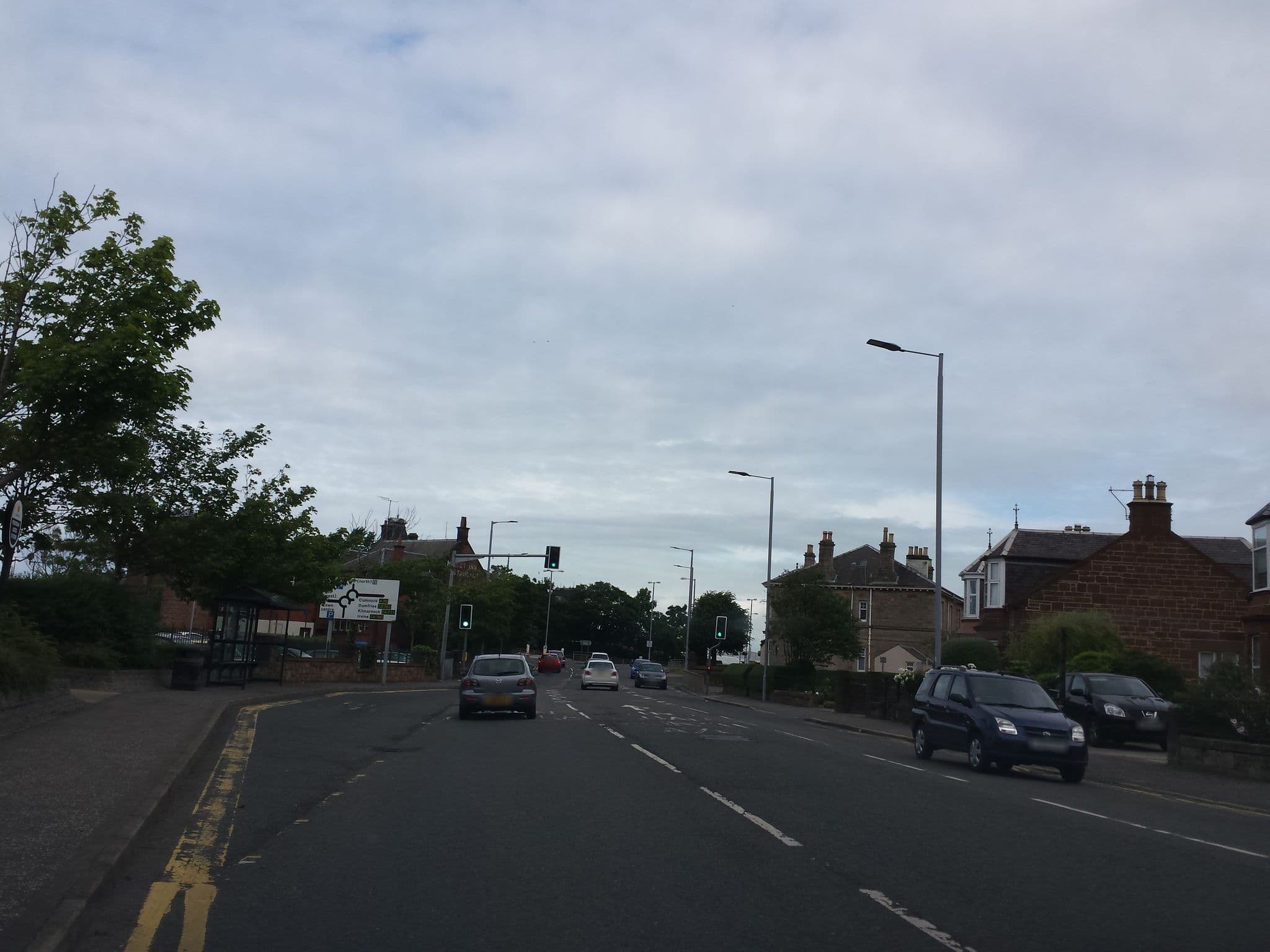 Street view near Castlehill Bed and Breakfast, Ayr — © rudolfmayer (CC BY-SA · Mapillary)