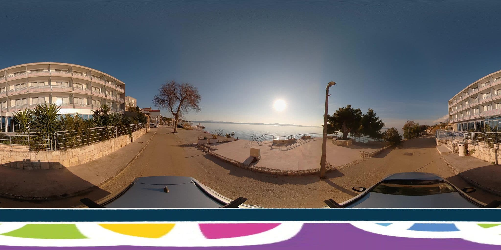 Street view near Hotel Sirena, Podgora — © SilvioBasic (CC BY-SA · Mapillary)