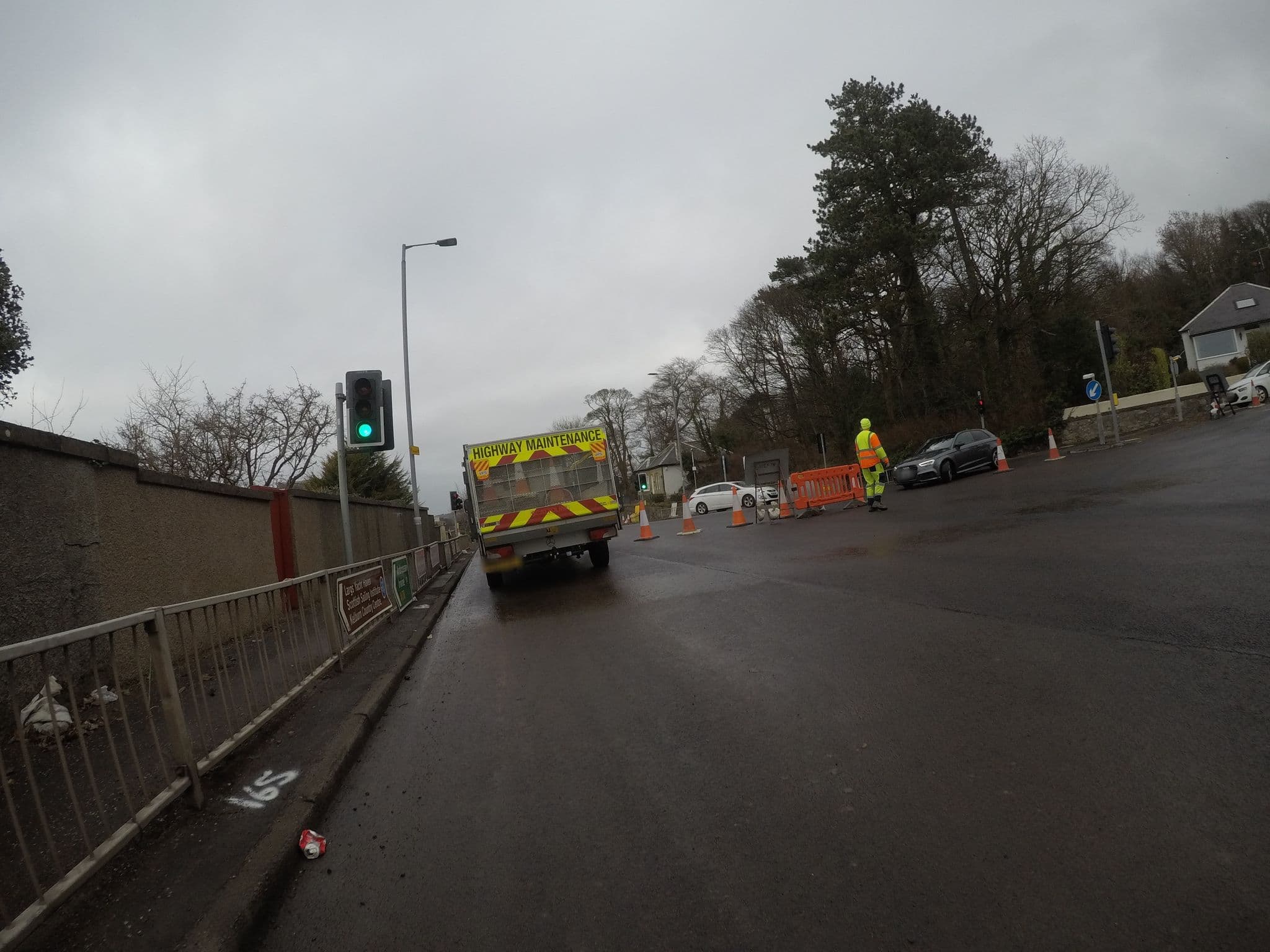Street view near Biscayne House, Largs — © mfk (CC BY-SA · Mapillary)