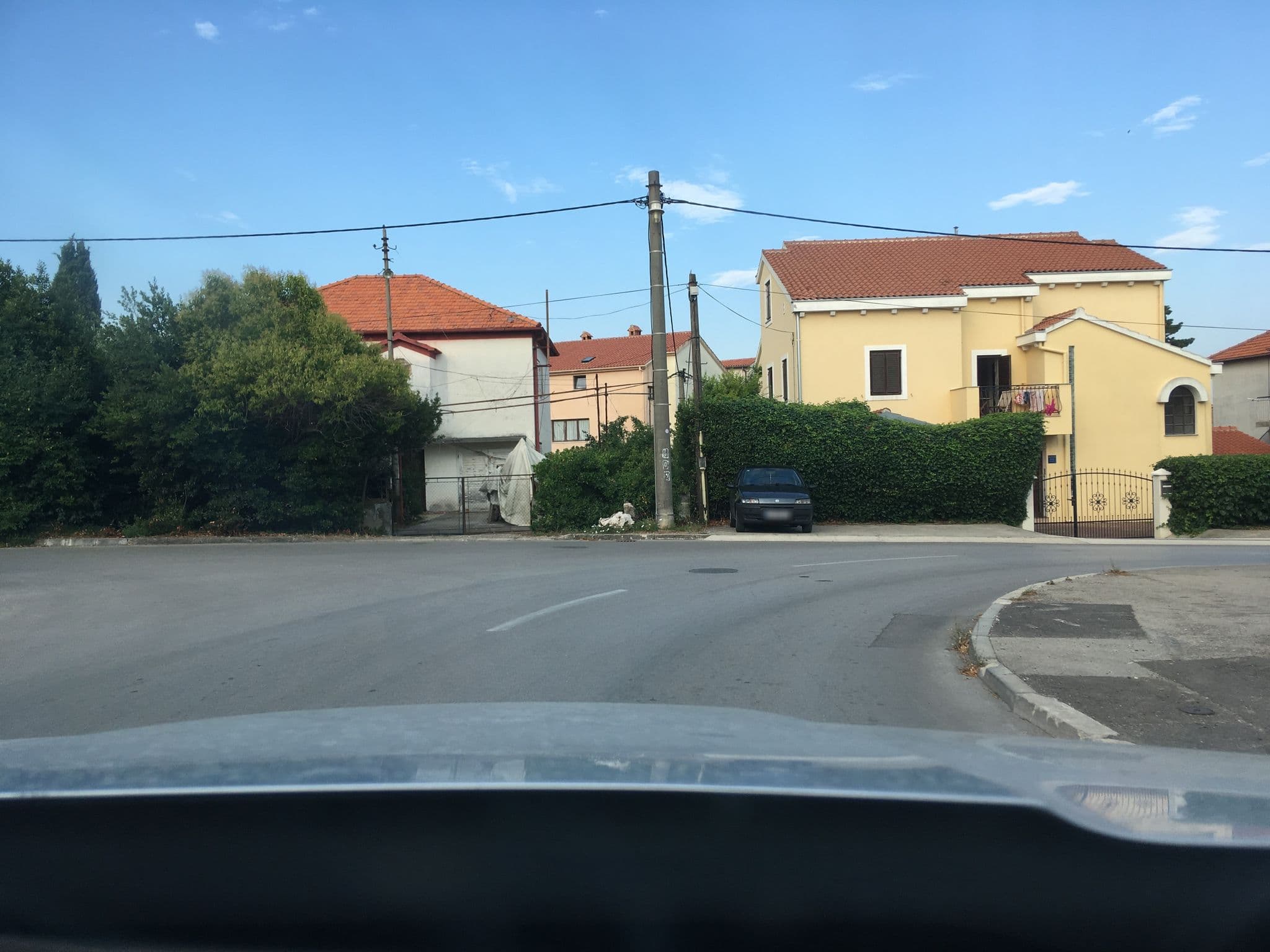 Street view near Aussie Dream Apartments, Zadar