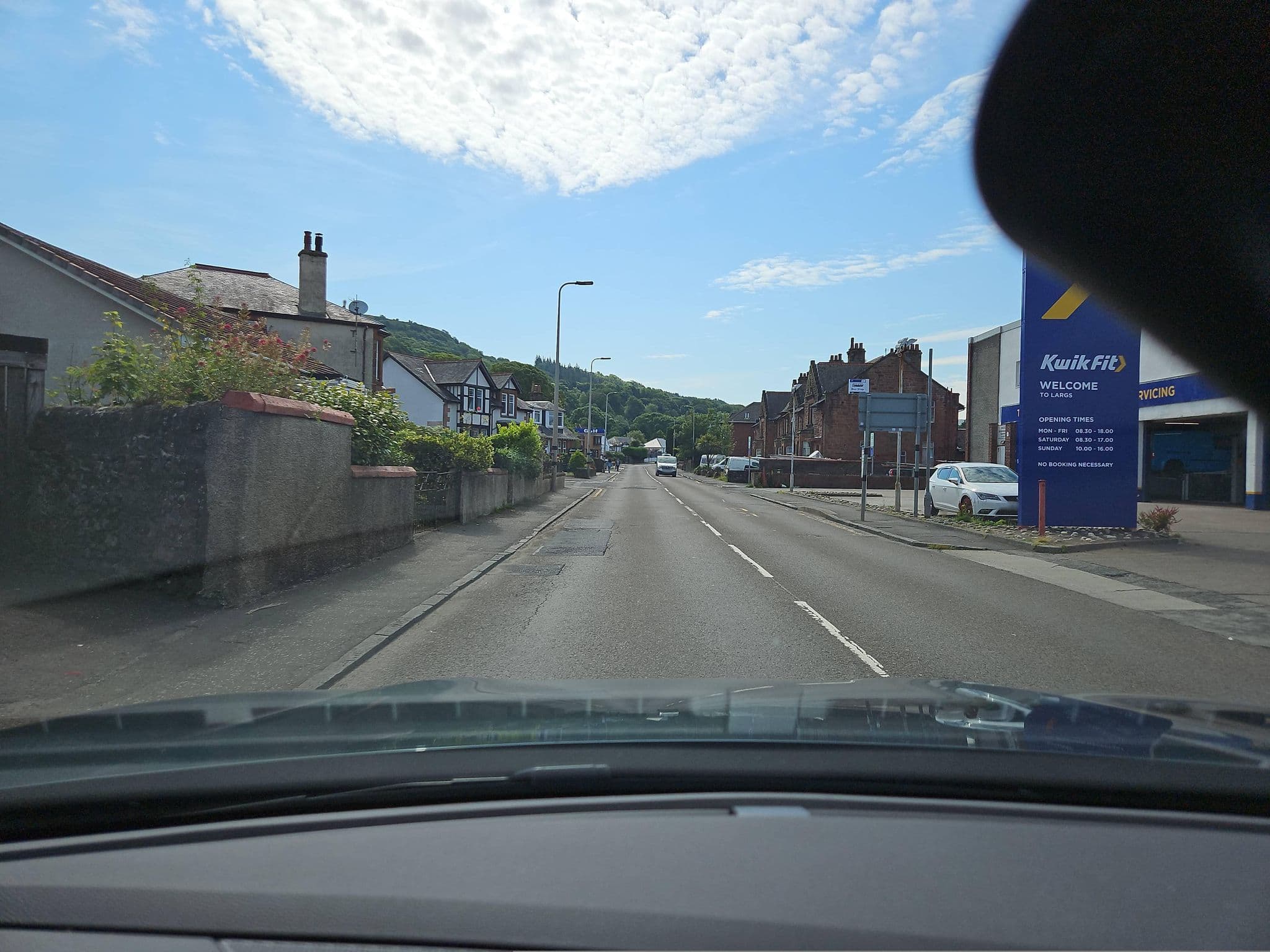 Street view near Glendarroch Bed and Breakfast, Largs — © toho (CC BY-SA · Mapillary)