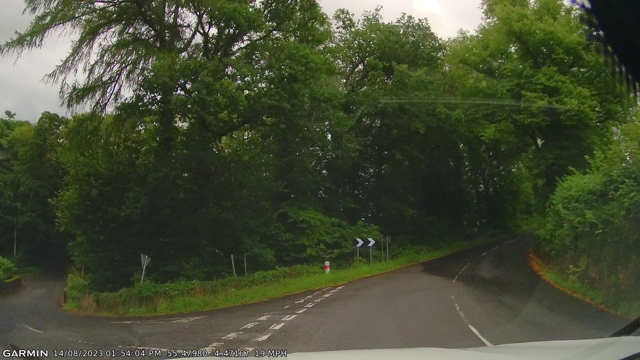 Street view near Stair Inn, Mossblown — © gmc (CC BY-SA · Mapillary)
