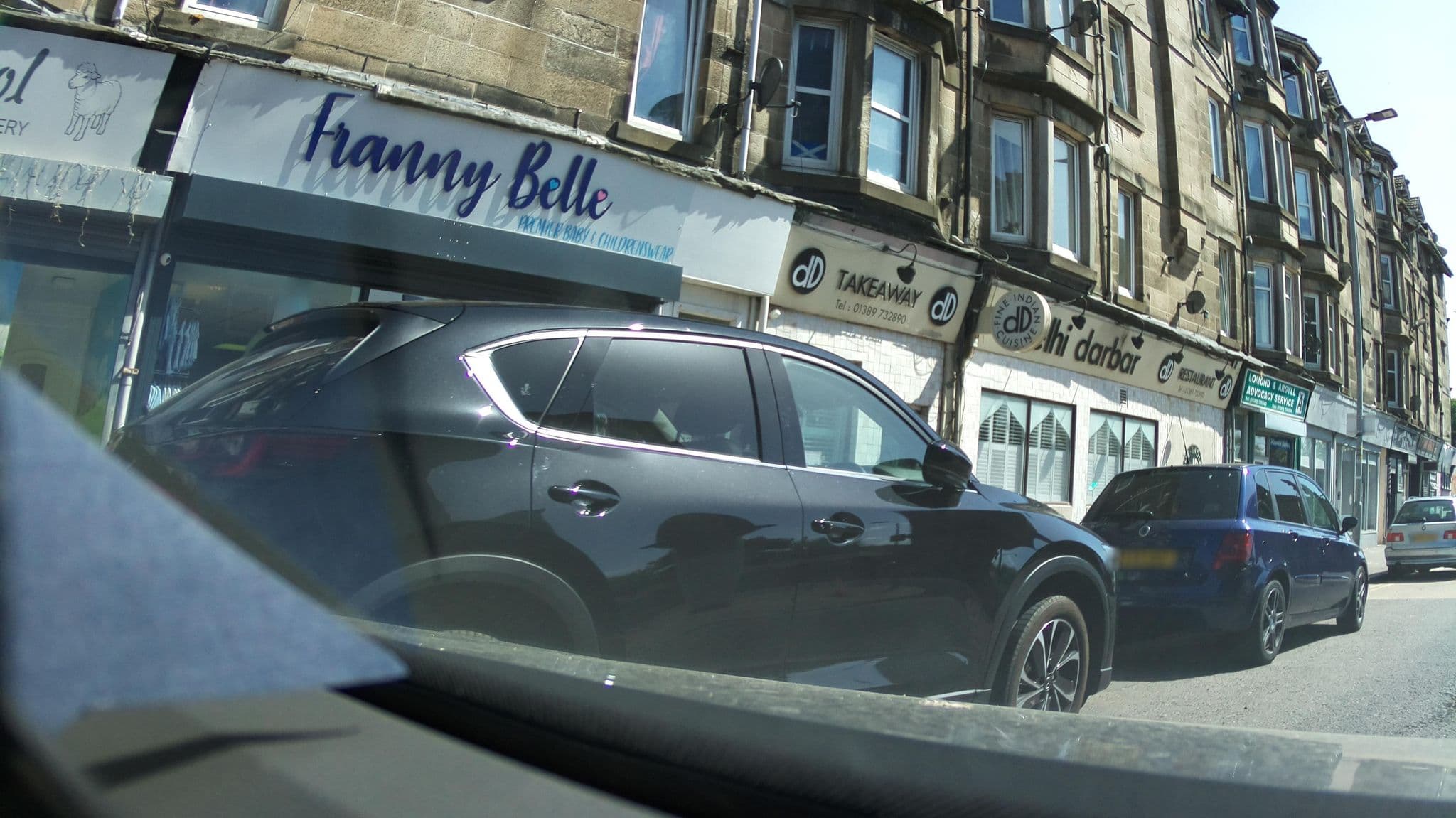 Street view near Loch Lomond Apartments, Dumbarton — © southglos (CC BY-SA · Mapillary)