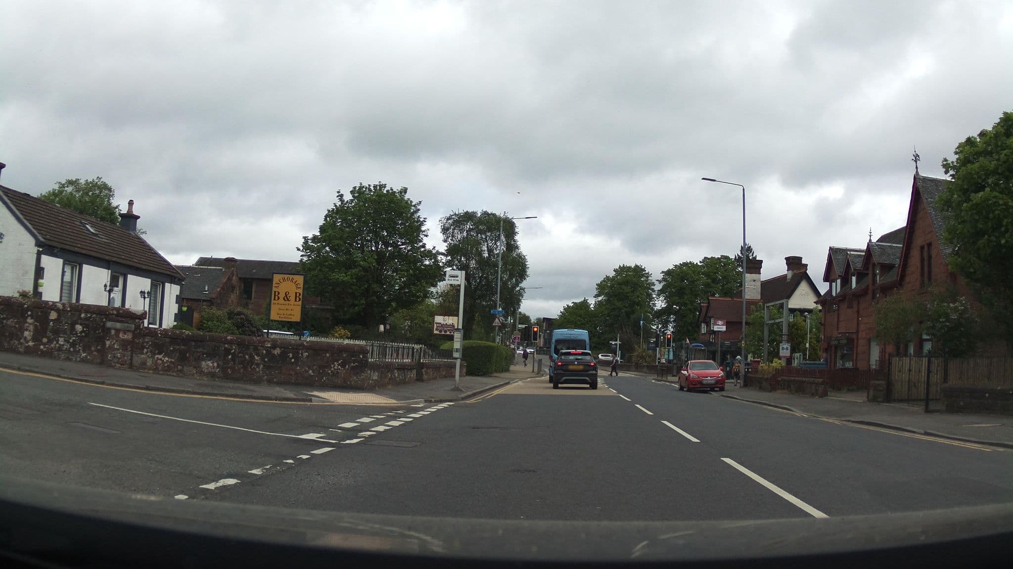 Street view near Station Cottages, Balloch — © southglos (CC BY-SA · Mapillary)
