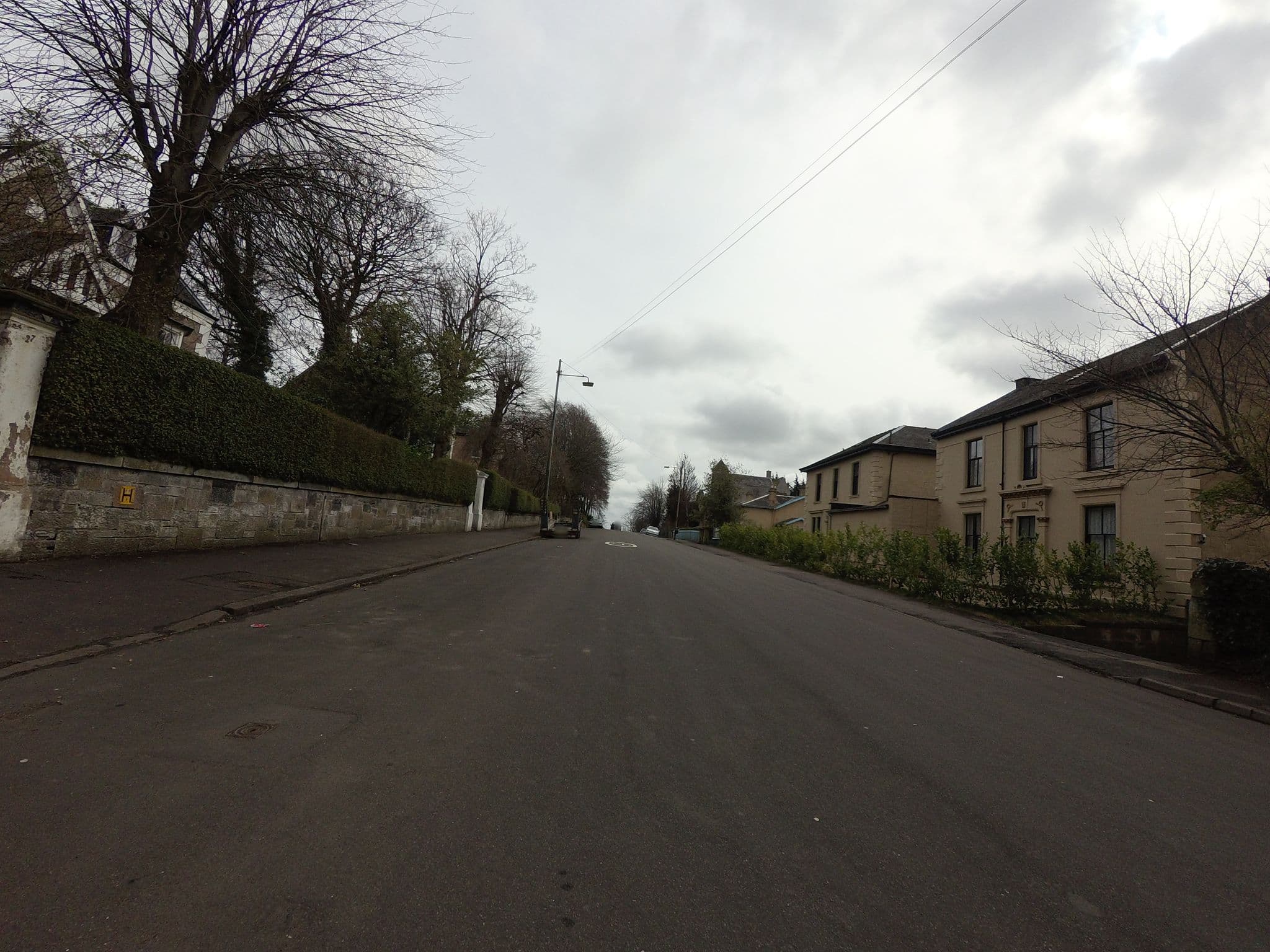 Street view near Crosshill House, Rutherglen — © hobgoblin (CC BY-SA · Mapillary)