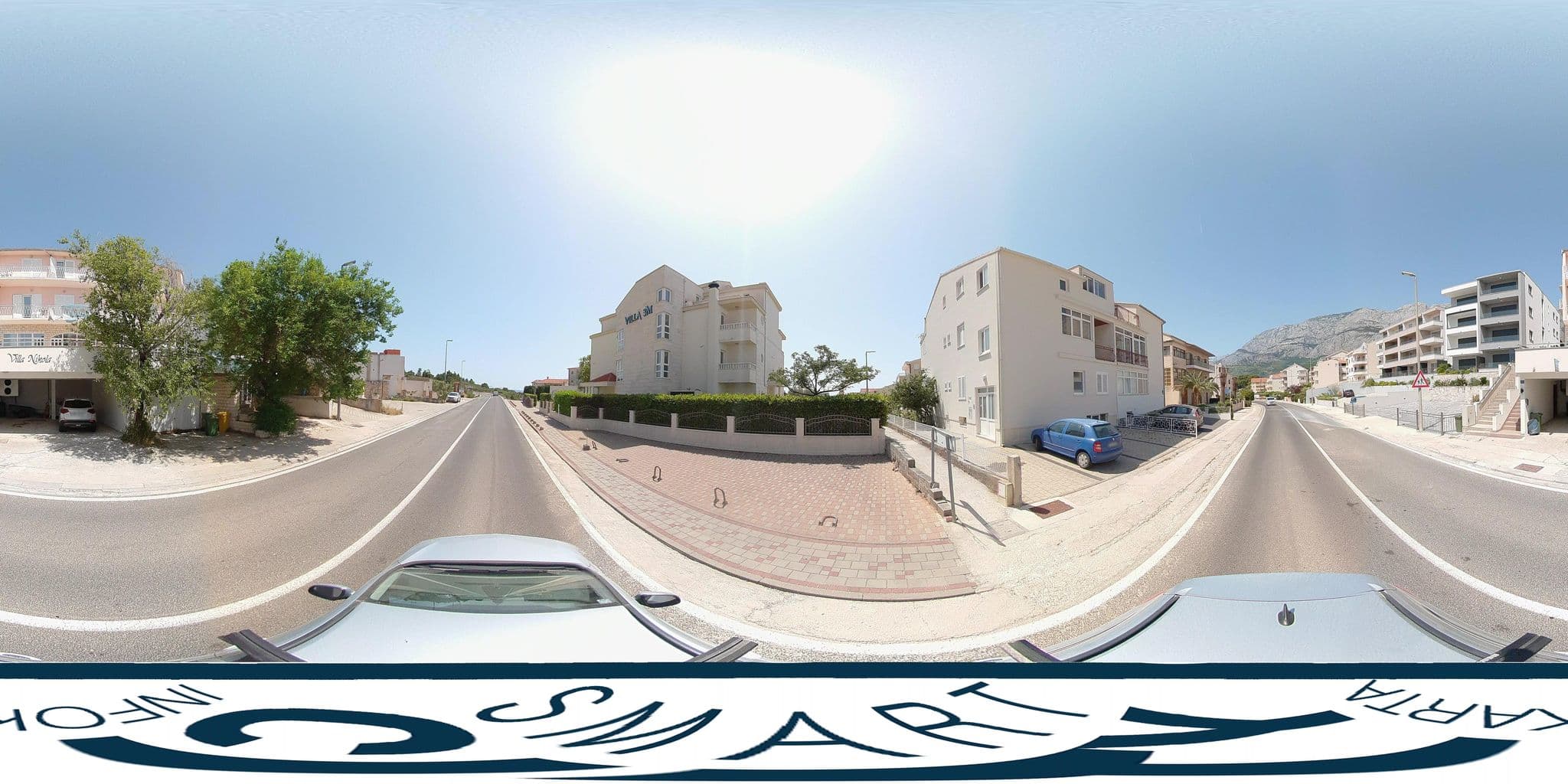 Street view near Villa Marko, Tučepi — © SilvioBasic (CC BY-SA · Mapillary)