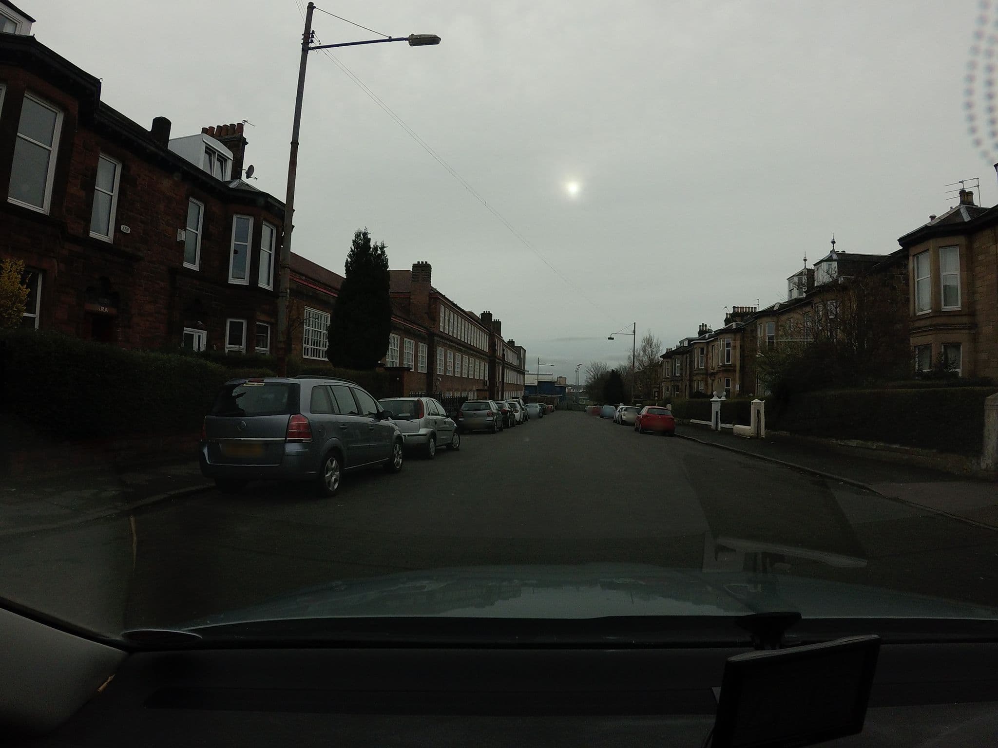 Street view near Glades House, Rutherglen — © hobgoblin (CC BY-SA · Mapillary)