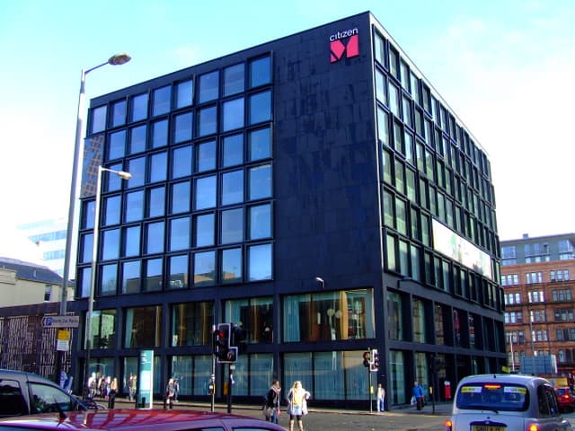 citizenM Glasgow (via Wikimedia Commons, CC BY-SA 2.0)