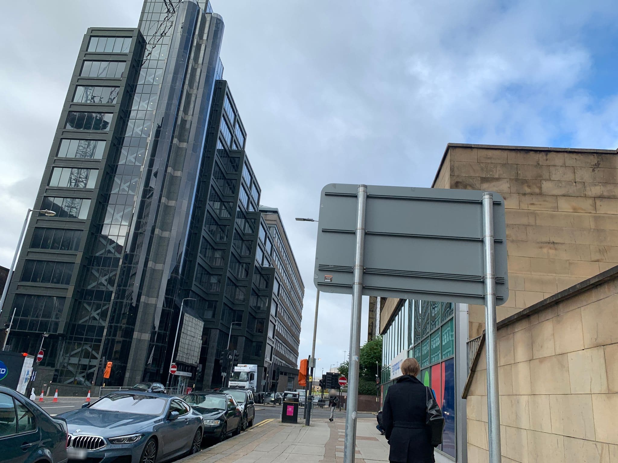 Street view near Glasgow Central Station SKYLINE Apartment with Parking, Glasgow — © gmc (CC BY-SA · Mapillary)