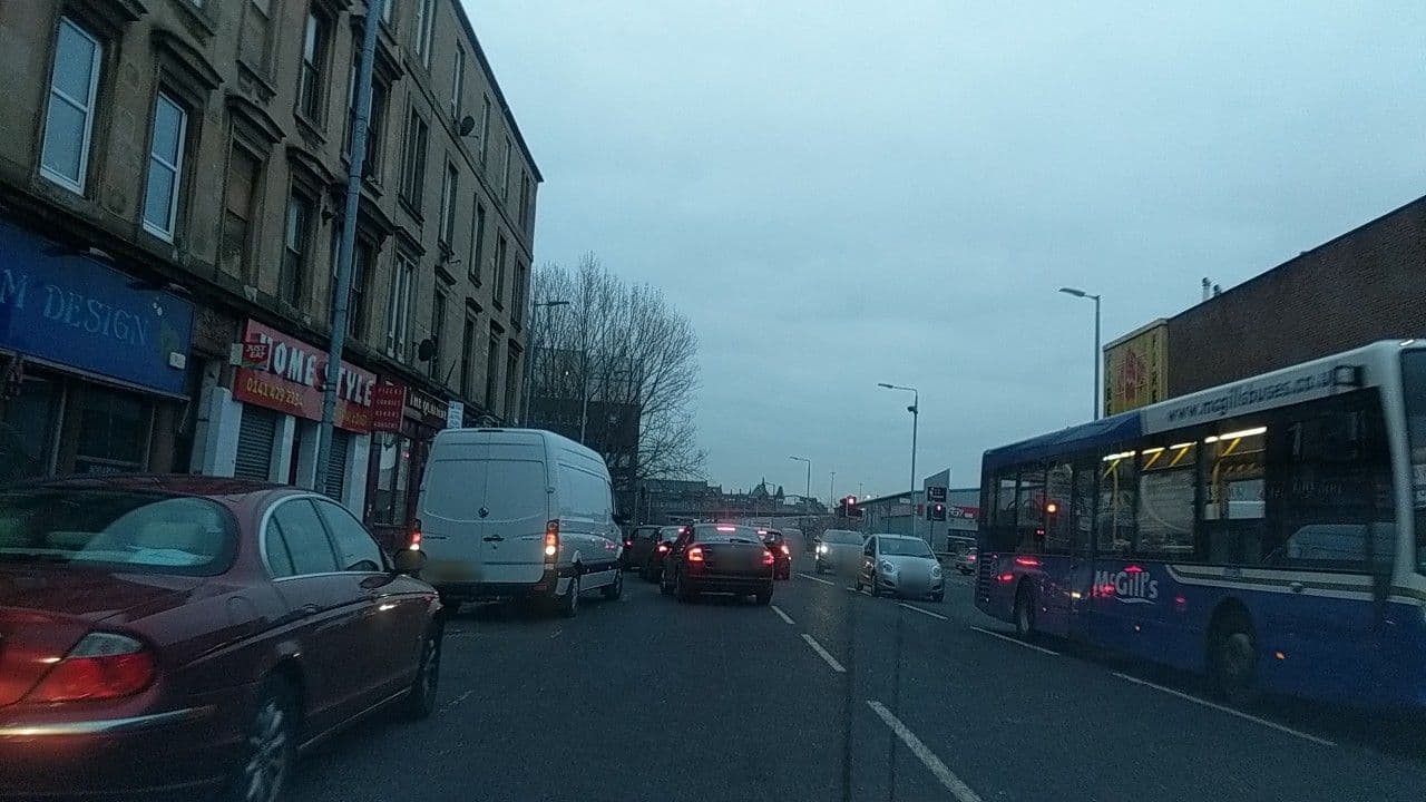Street view near Talbot Association, Glasgow — © ccbb7766 (CC BY-SA · Mapillary)