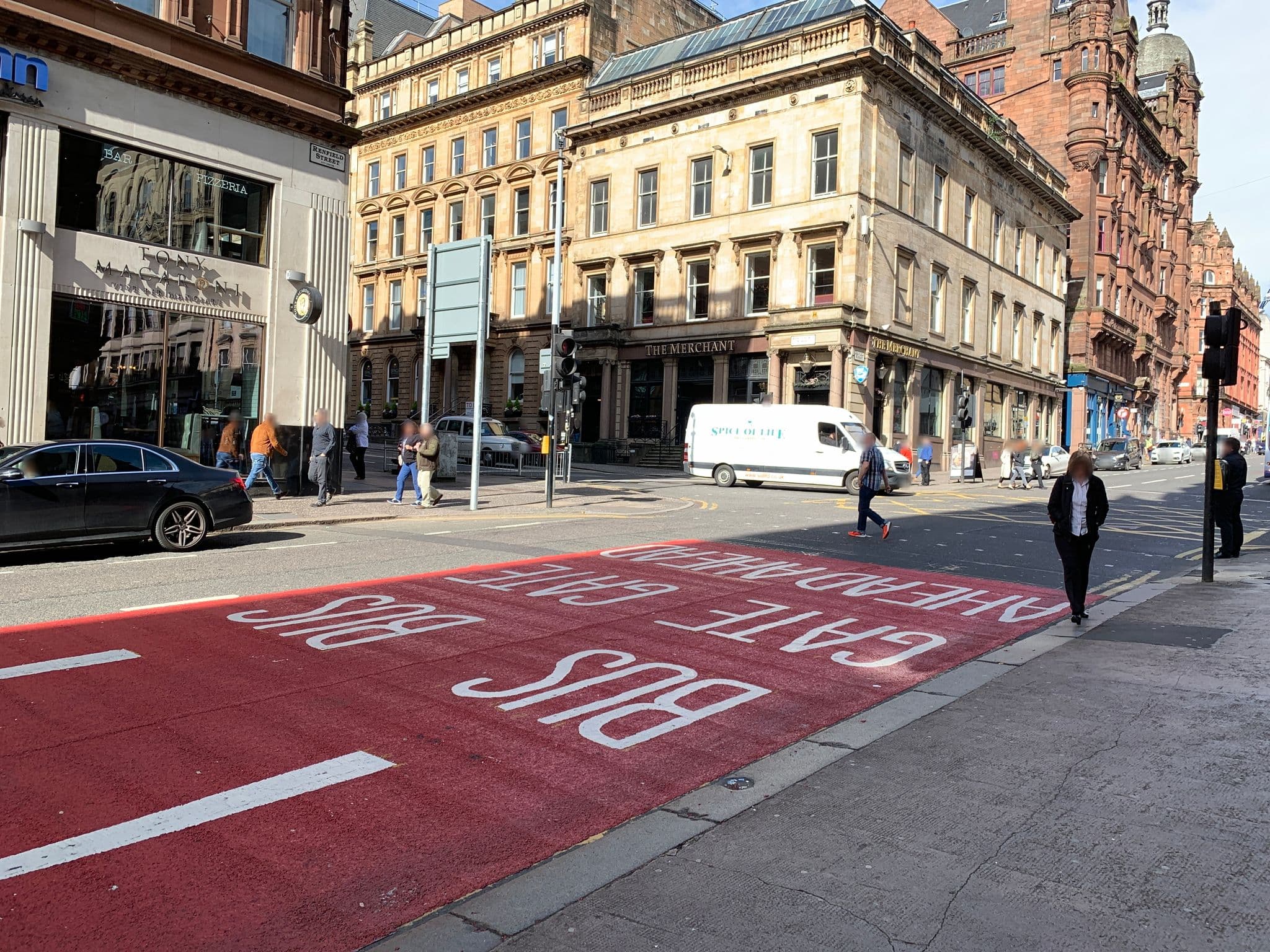 Street view near Park Inn By Radisson, Glasgow — © gmc (CC BY-SA · Mapillary)