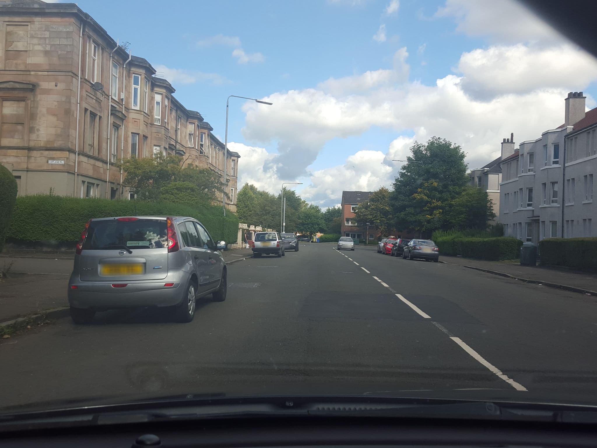 Street view near Copland Hotel, Glasgow — © edloach (CC BY-SA · Mapillary)
