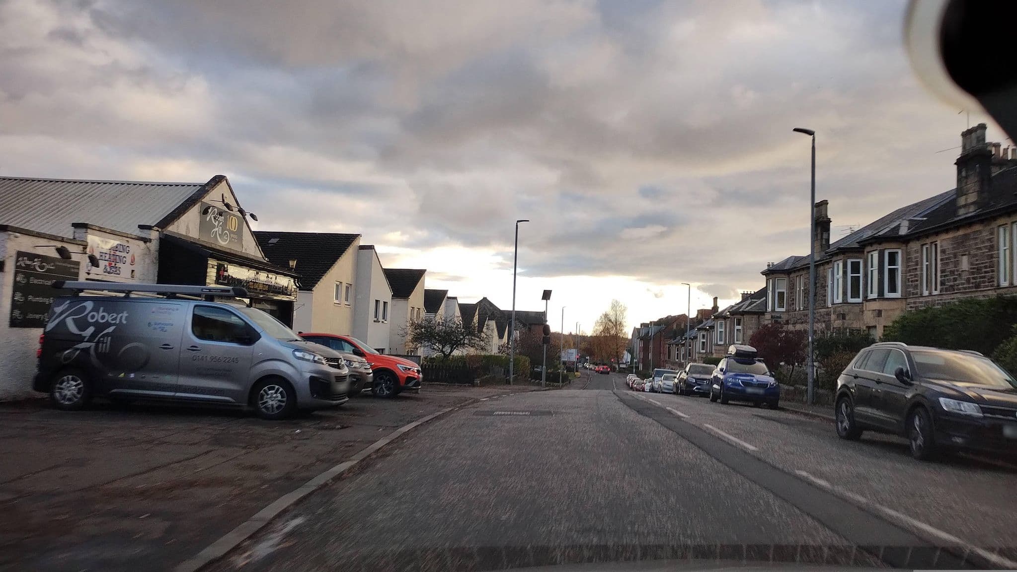Street view near Barloch Guest House, Milngavie — © SuborbitalPige0n (CC BY-SA · Mapillary)