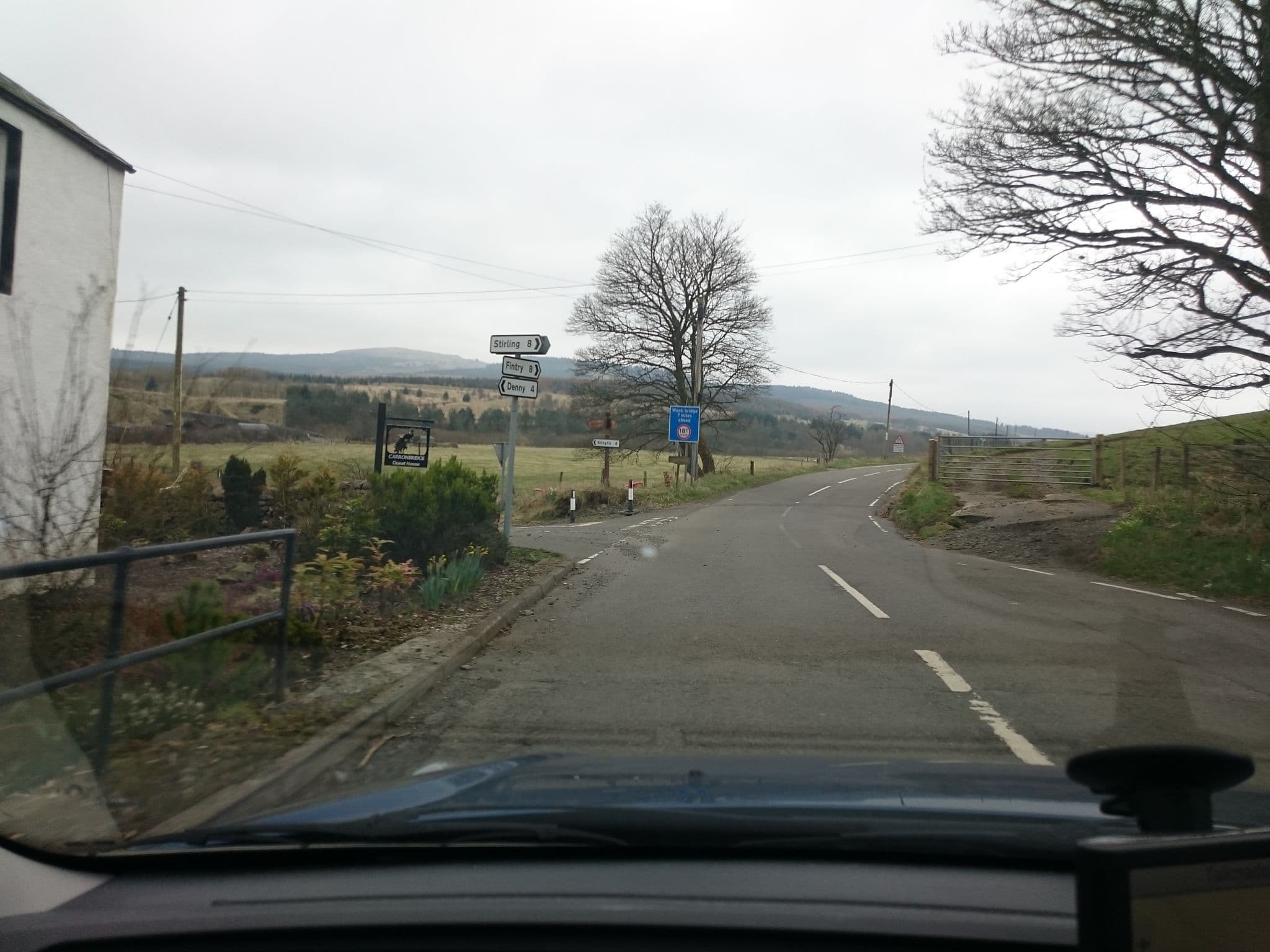 Street view near Carronbridge Hotel, Banknock — © ally447 (CC BY-SA · Mapillary)