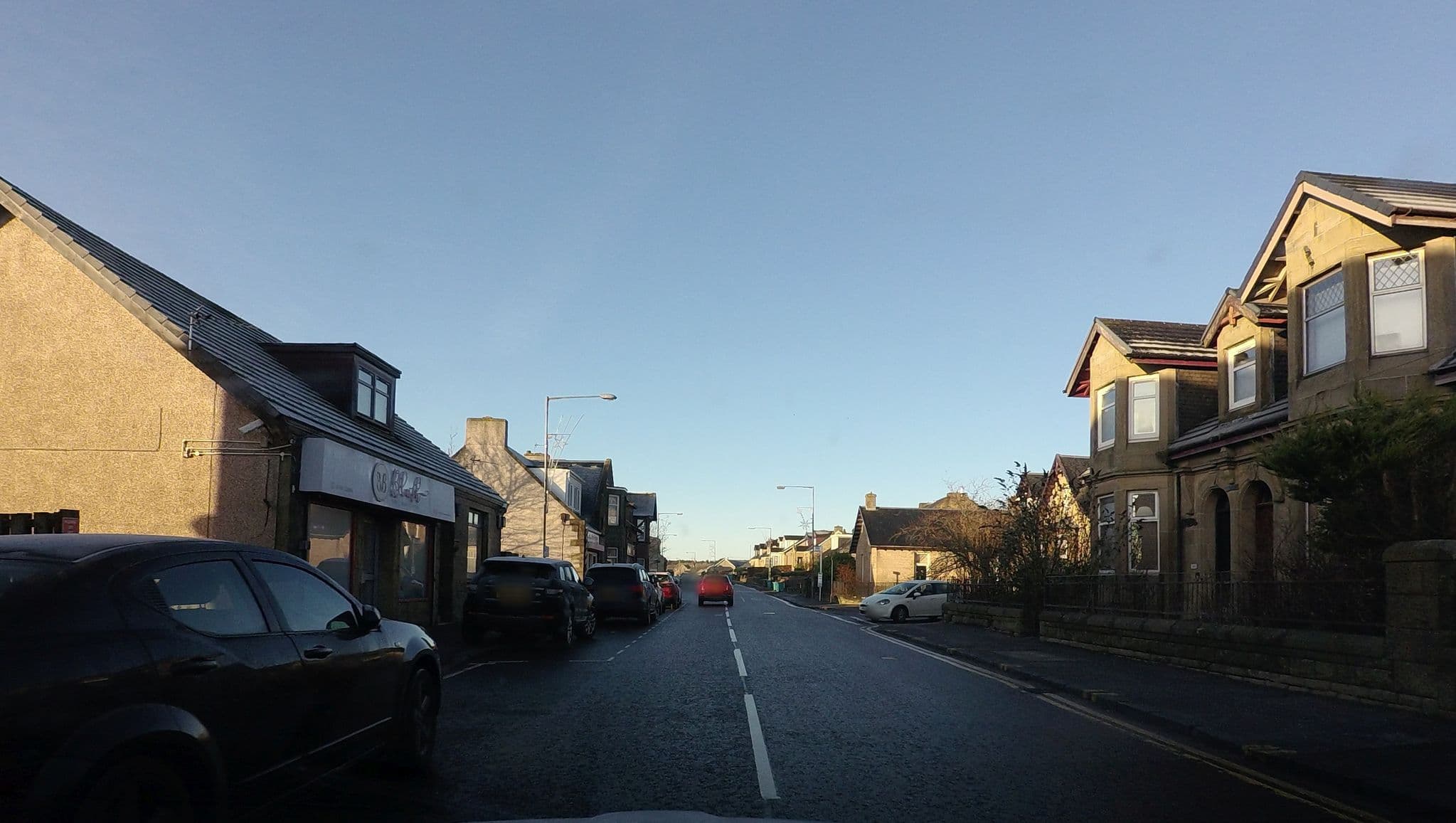 Street view near Kasama Holiday Lets between Glasgow and Edinburgh, Shotts — © hobgoblin (CC BY-SA · Mapillary)