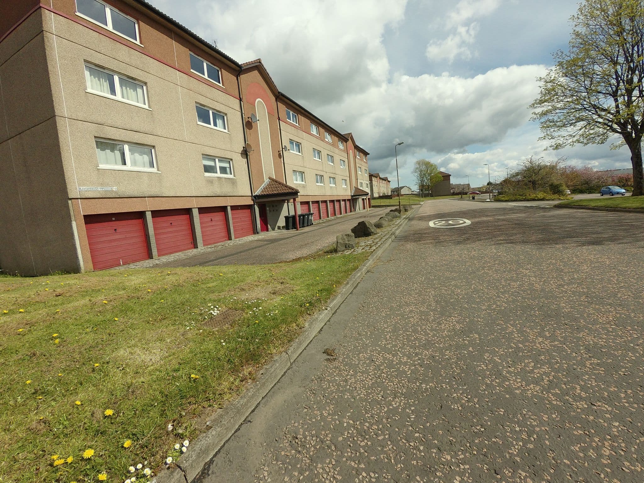 Street view near Open Door Accomodation Project, Mid Calder — © hobgoblin (CC BY-SA · Mapillary)