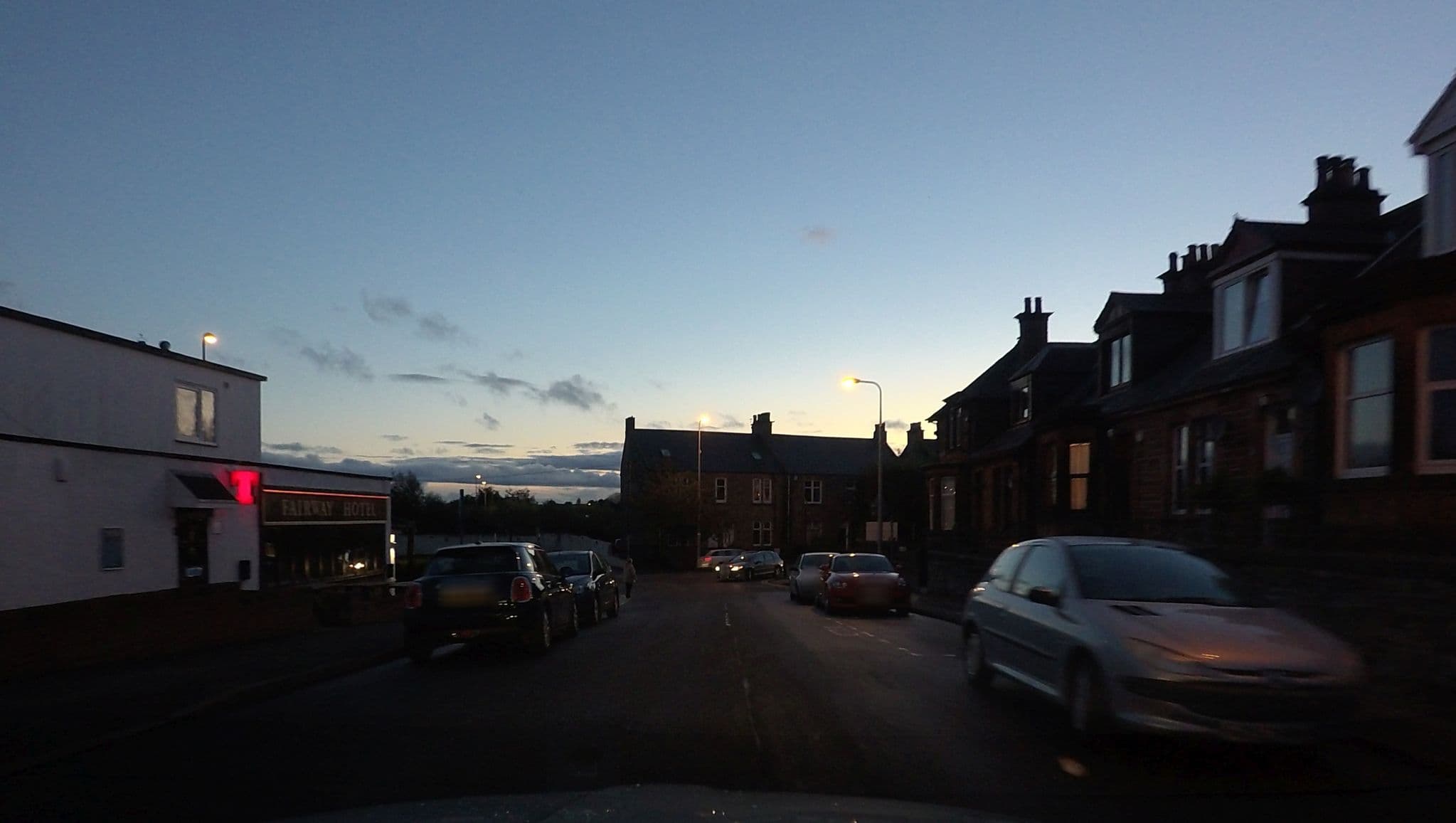 Street view near Fairway Hotel, Bathgate — © hobgoblin (CC BY-SA · Mapillary)