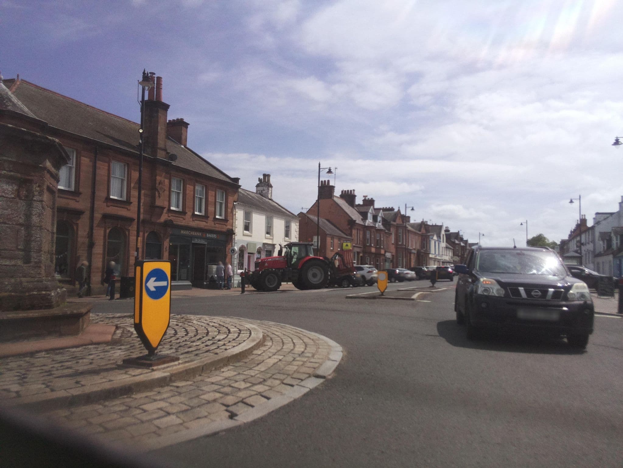 Street view near Kelton Bed & Breakfast, Sanquhar — © southglos (CC BY-SA · Mapillary)