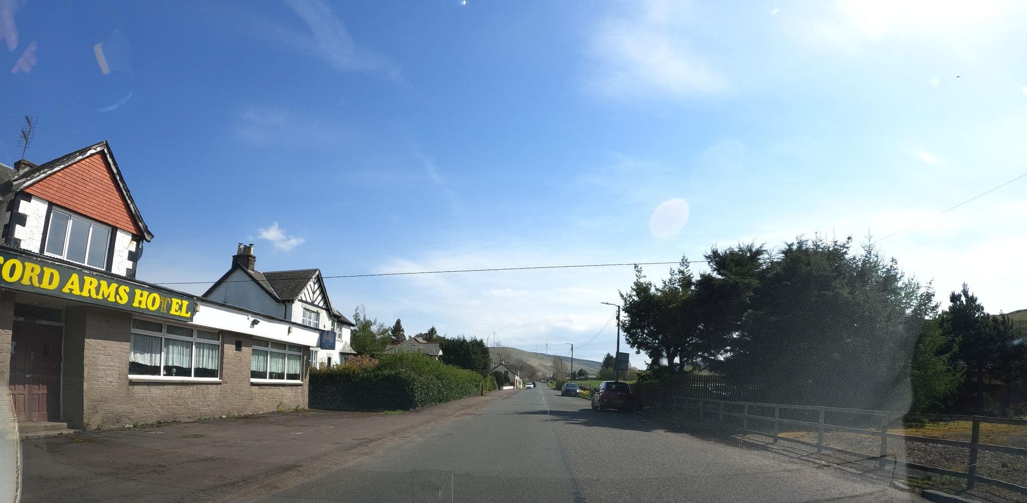 Street view near Crawford Arms Hotel And Truck Stop, Douglas — © hobgoblin (CC BY-SA · Mapillary)