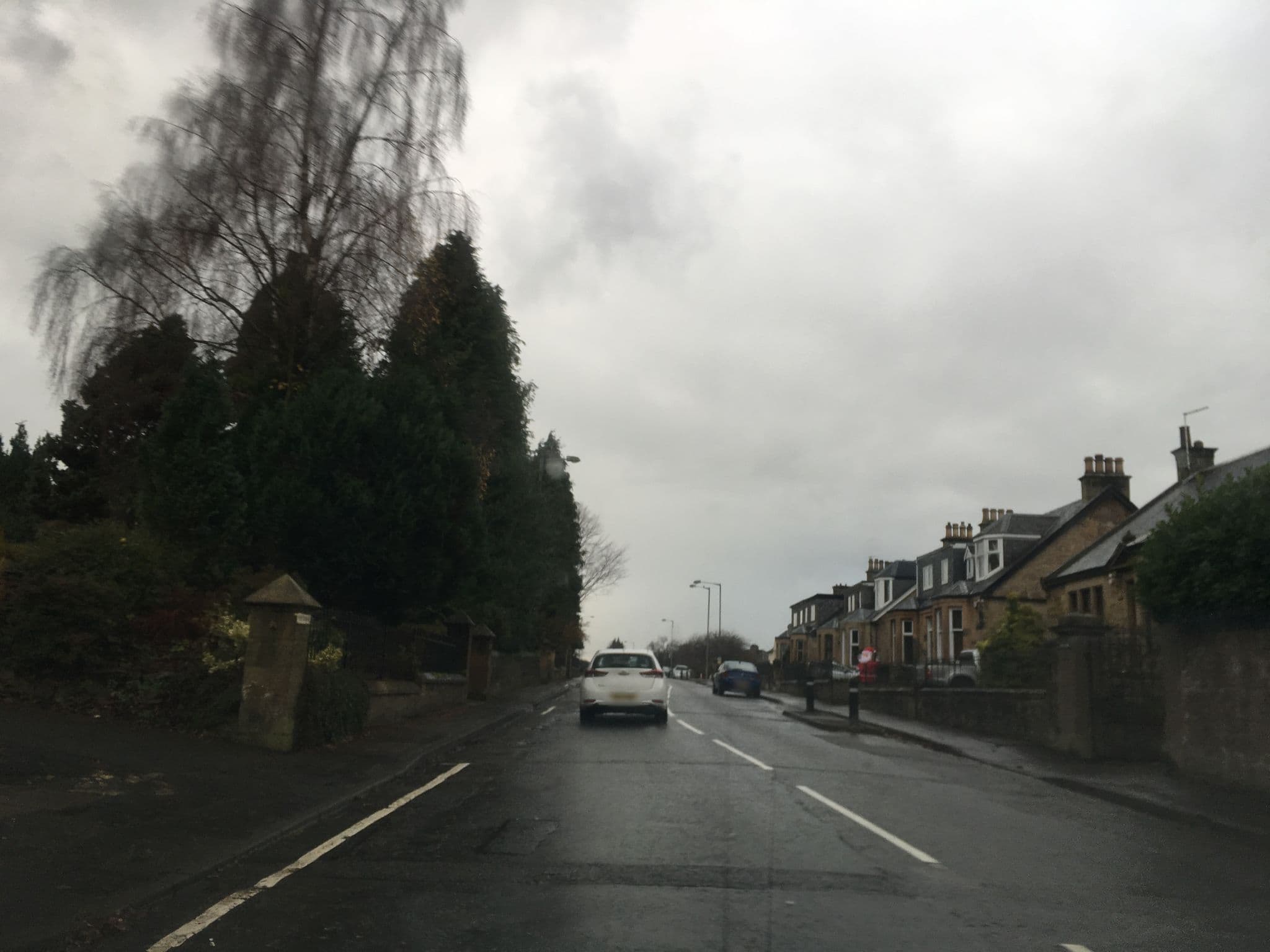 Street view near Oaklands Bed & Breakfast, Westquarter — © ccbb7766 (CC BY-SA · Mapillary)