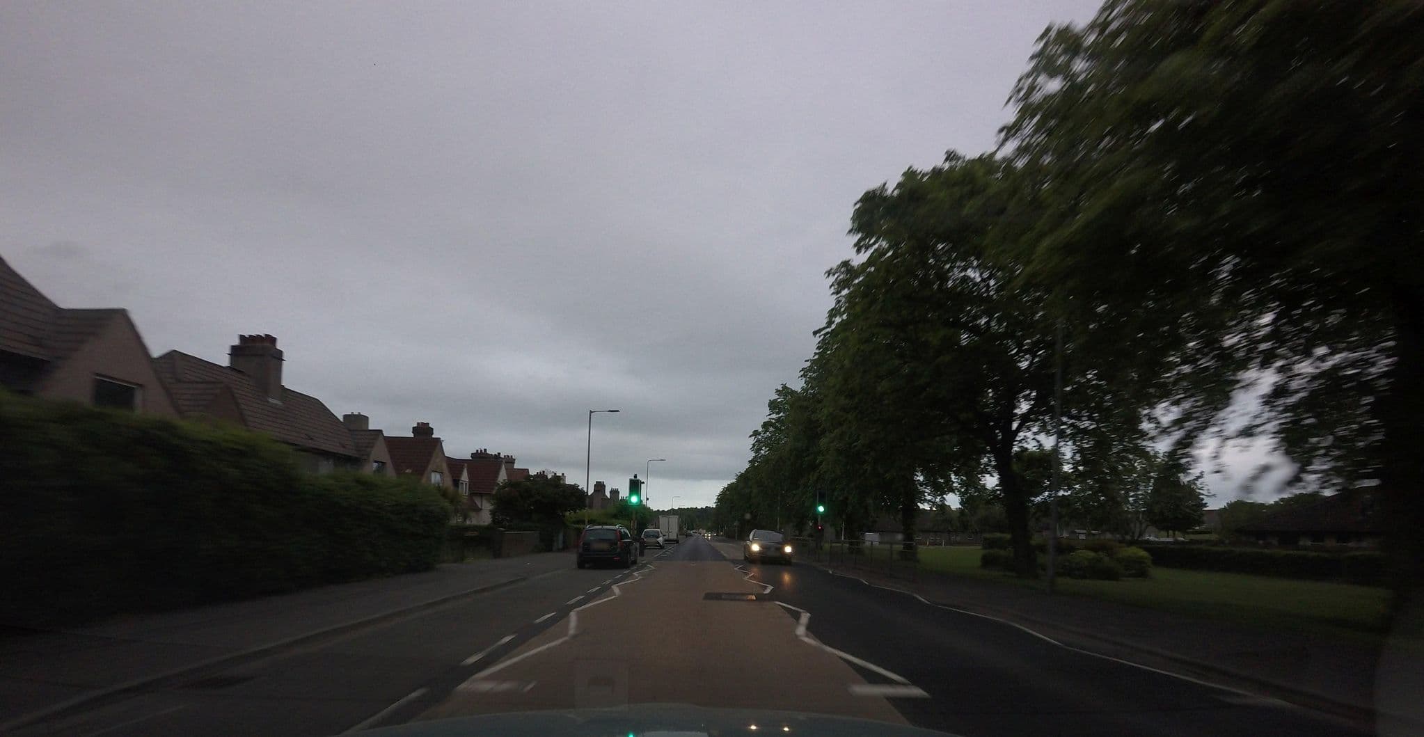 Street view near Masonic Lodge No 26, Rosyth — © hobgoblin (CC BY-SA · Mapillary)
