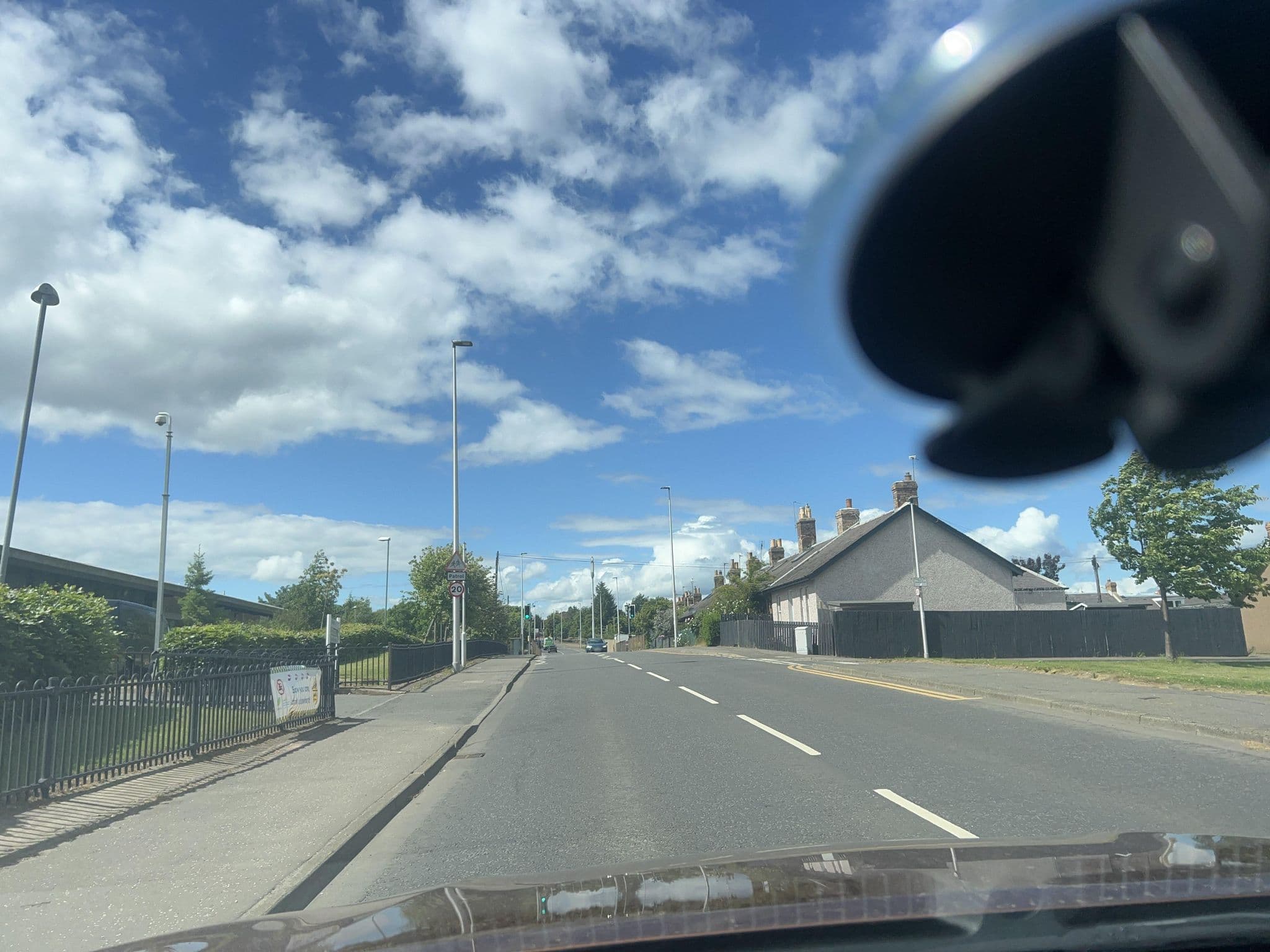 Street view near Dalhousie Courte Hotel, Bonnyrigg — © lucagm (CC BY-SA · Mapillary)