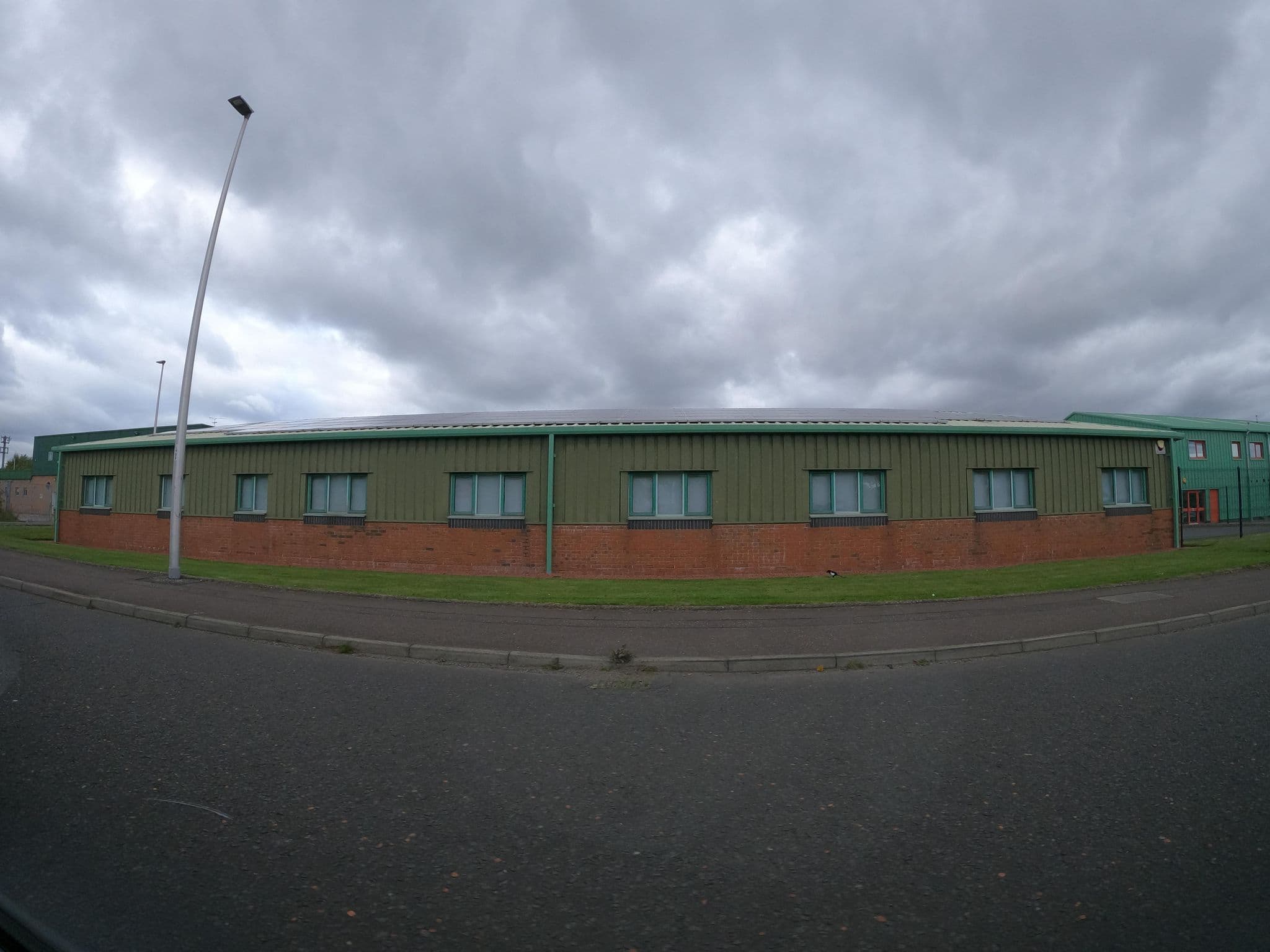 Street view near Aquaid Lothian, Loanhead — © hobgoblin (CC BY-SA · Mapillary)