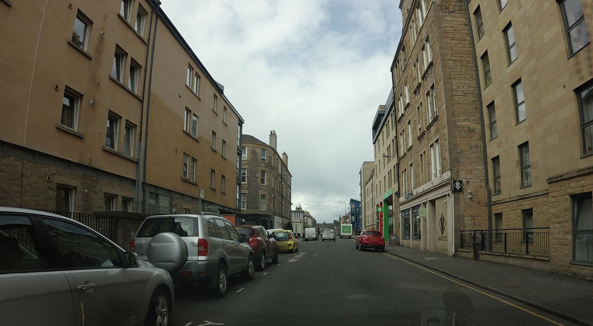 Street view near Stopover Hostel, Edinburgh — © hobgoblin (CC BY-SA · Mapillary)