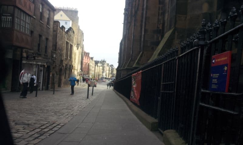 Street view near Gowrie Care, Edinburgh — © paulbiv (CC BY-SA · Mapillary)