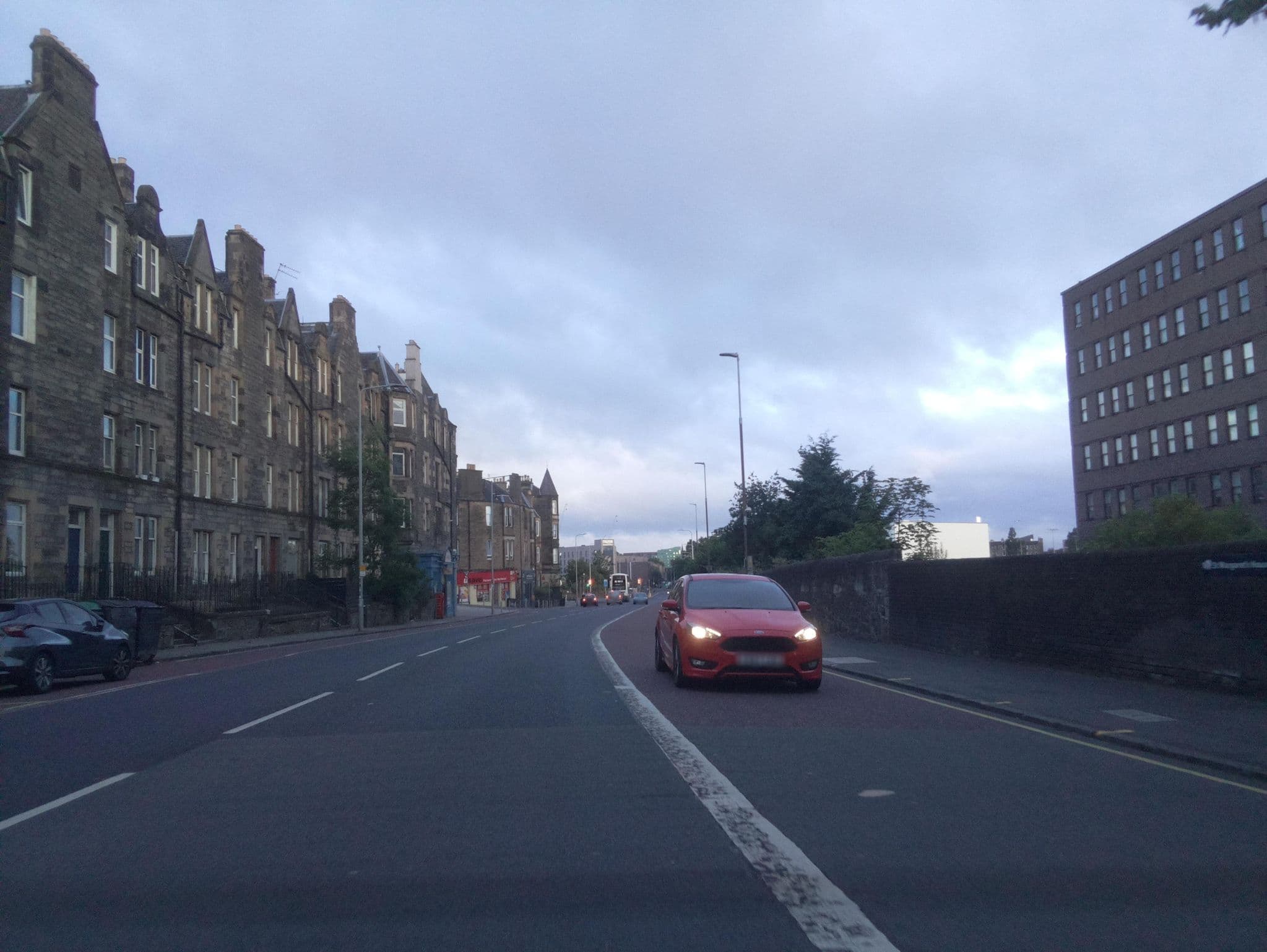 Street view near First Meadowbank House Apartment, Edinburgh — © southglos (CC BY-SA · Mapillary)