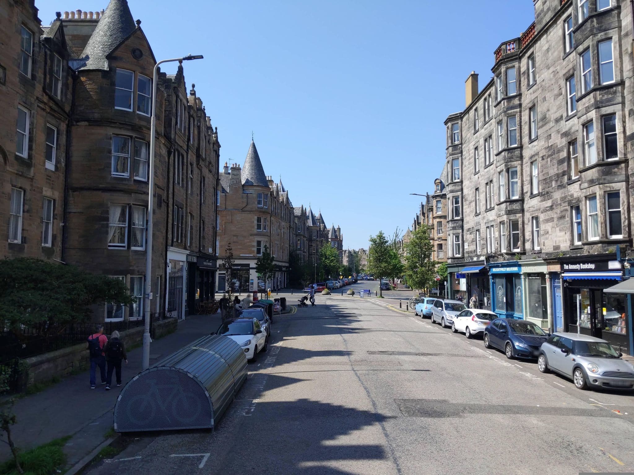 Street view near Annie Pettigrew, Edinburgh — © hobgoblin (CC BY-SA · Mapillary)