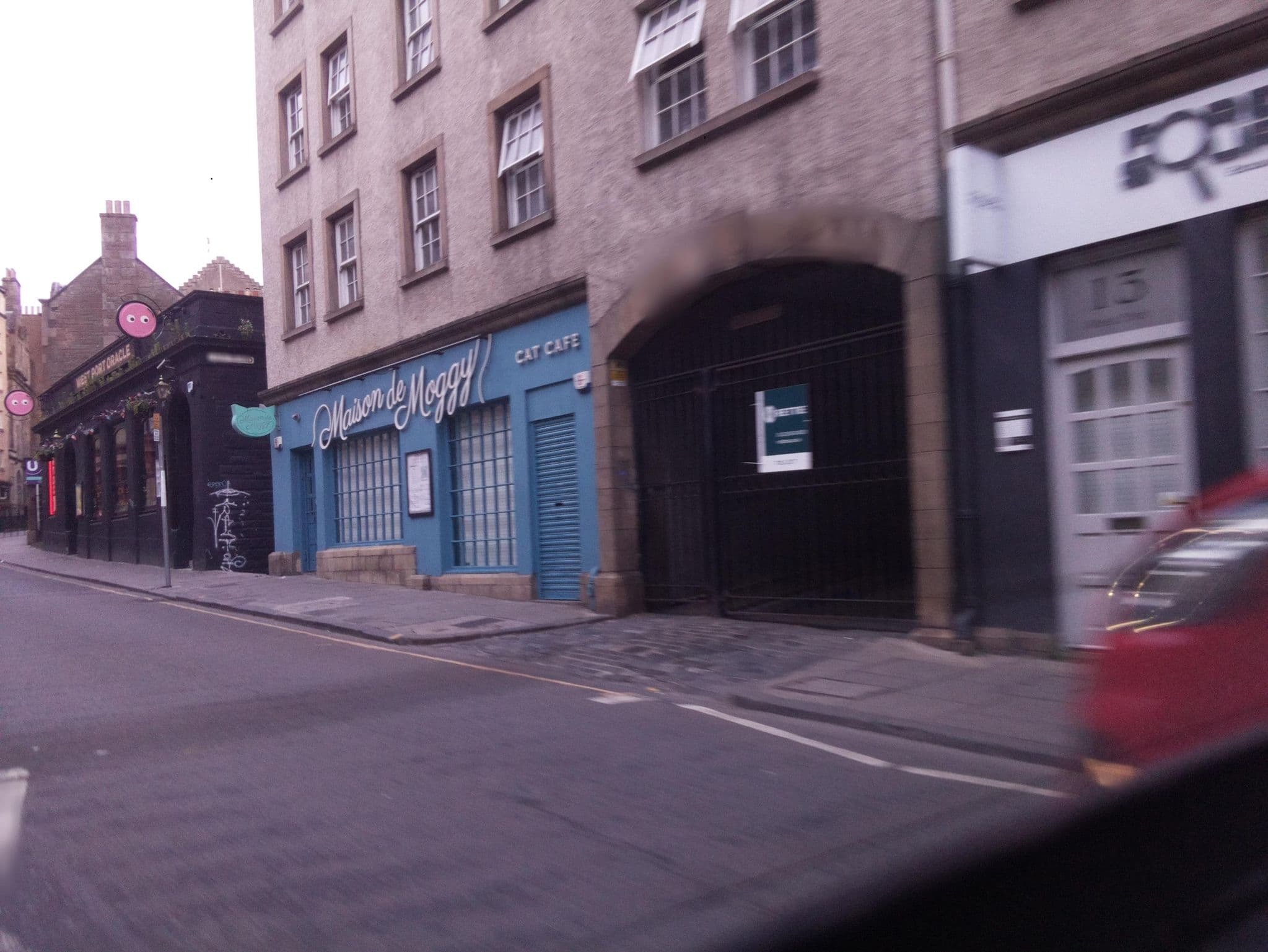 Street view near Edinburgh Nights, Edinburgh — © southglos (CC BY-SA · Mapillary)