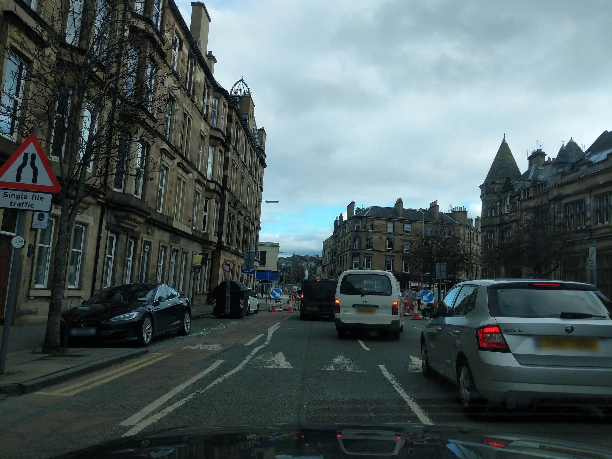 Street view near Edinburgh House, Edinburgh — © ccbb7766 (CC BY-SA · Mapillary)