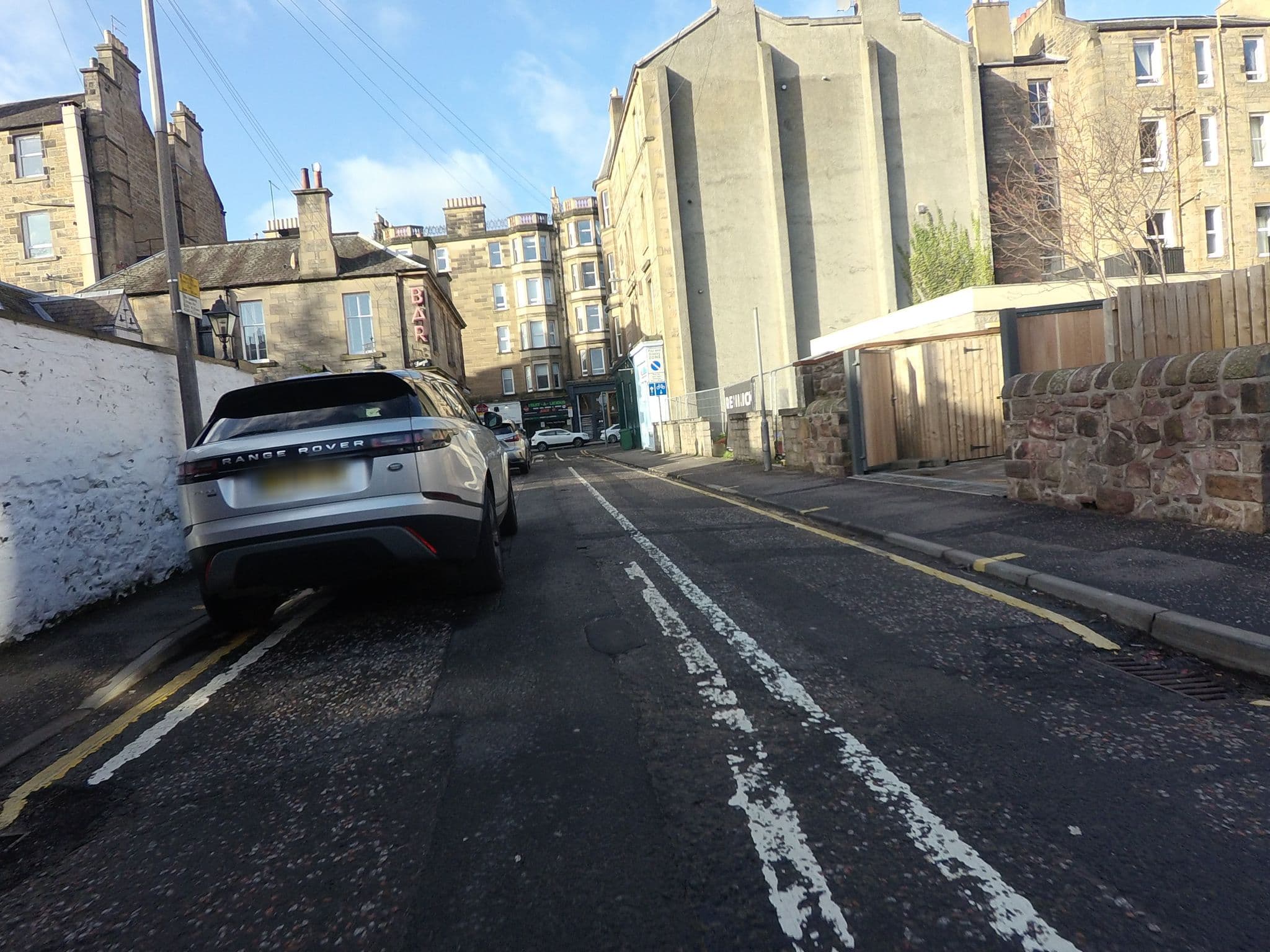 Street view near The Lane Boutique Hotel, Edinburgh — © hobgoblin (CC BY-SA · Mapillary)