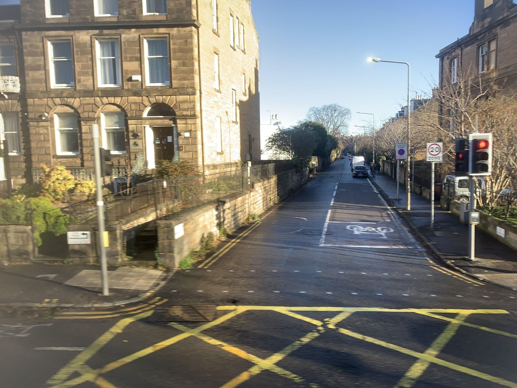 Street view near William's Travel Hotel Edinburgh, Edinburgh — © lucagm (CC BY-SA · Mapillary)