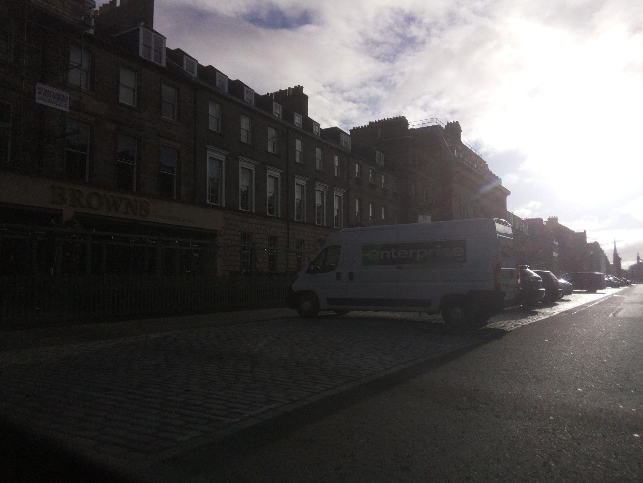 Street view near Golf Hotel, Edinburgh — © southglos (CC BY-SA · Mapillary)