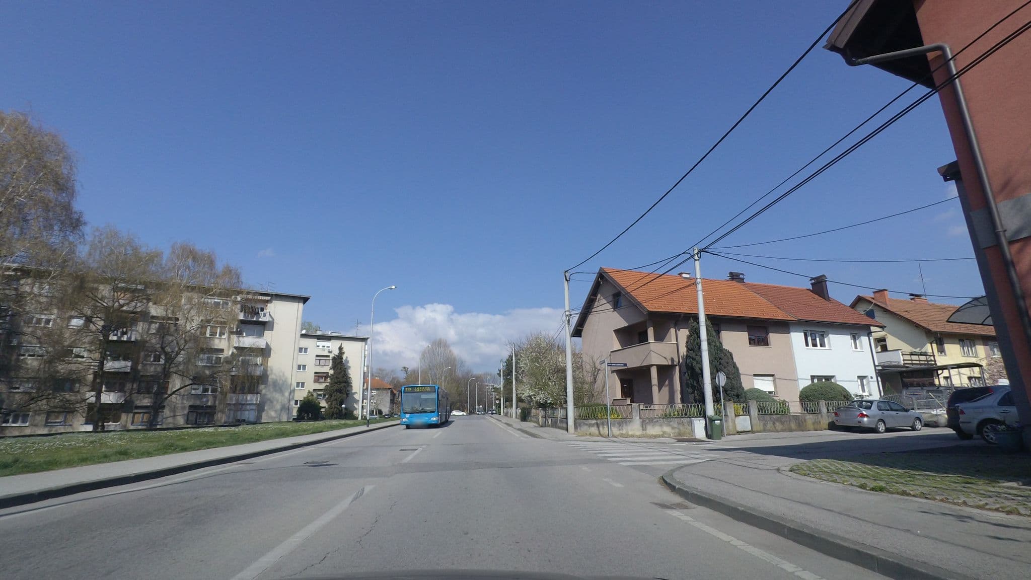 Street view near Celic Apartments, Zagreb — © hbogner (CC BY-SA · Mapillary)