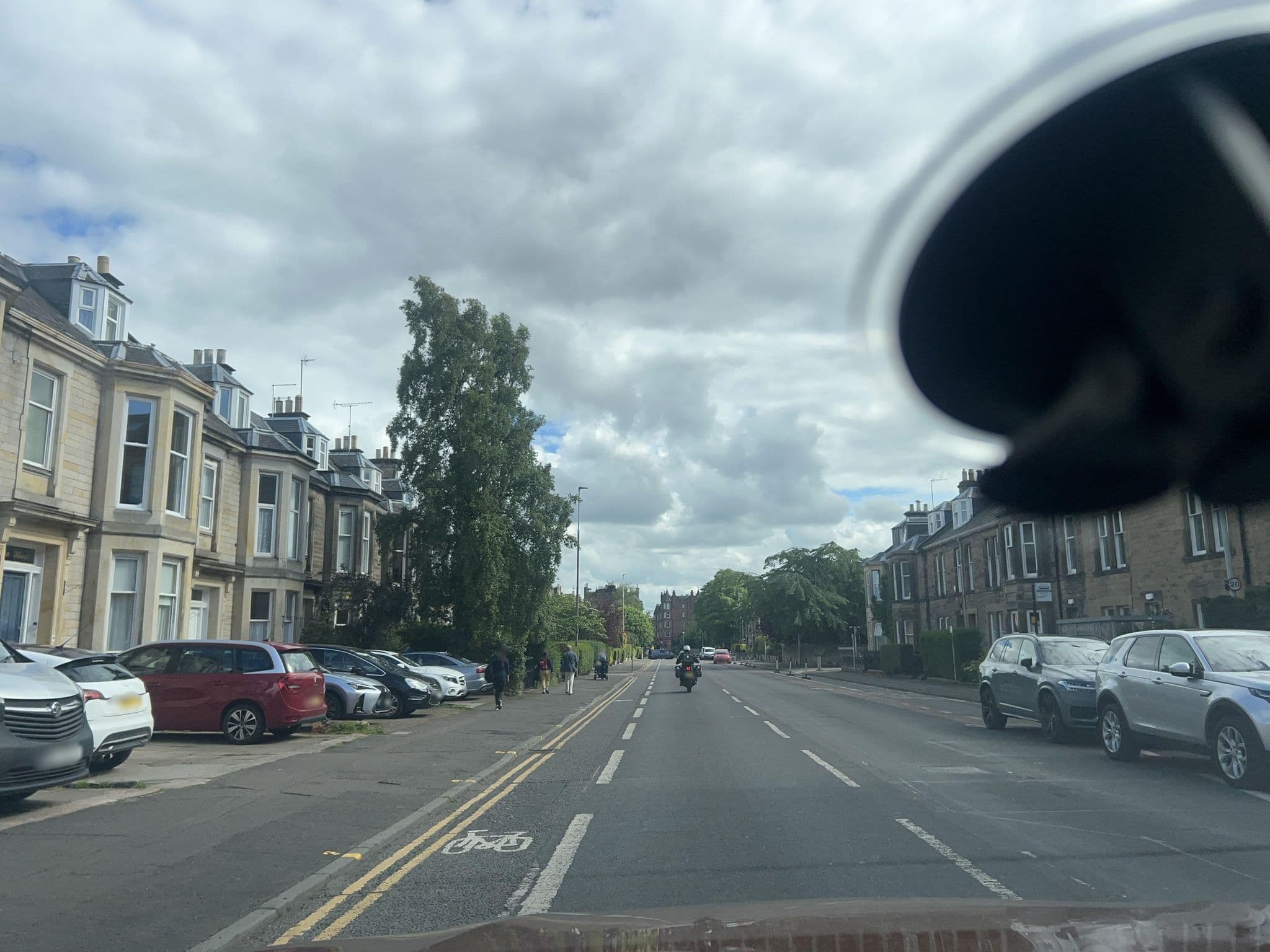 Street view near Capital House, Edinburgh — © lucagm (CC BY-SA · Mapillary)