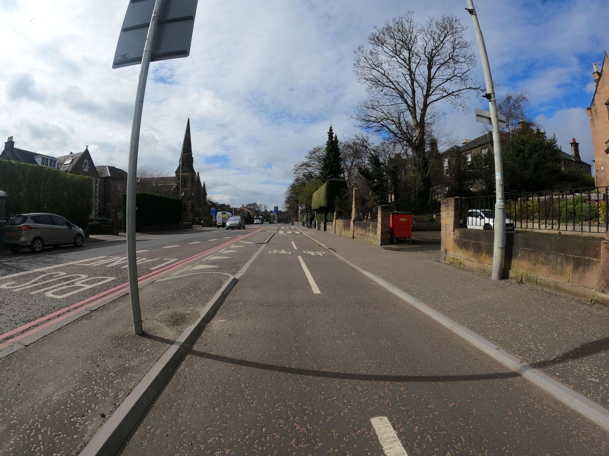 Street view near Glenerne Guest House, Edinburgh — © hobgoblin (CC BY-SA · Mapillary)