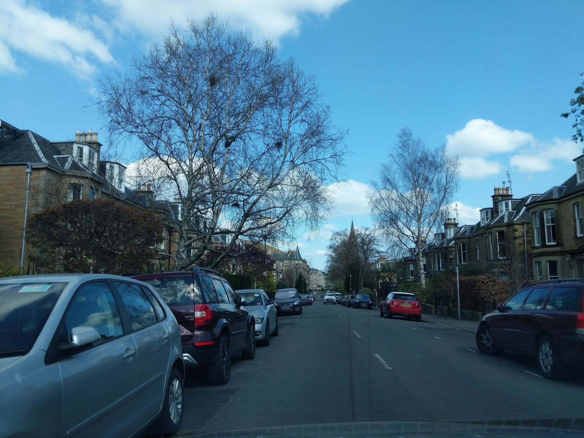 Street view near Fountainhall Guest House, Edinburgh — © ccbb7766 (CC BY-SA · Mapillary)