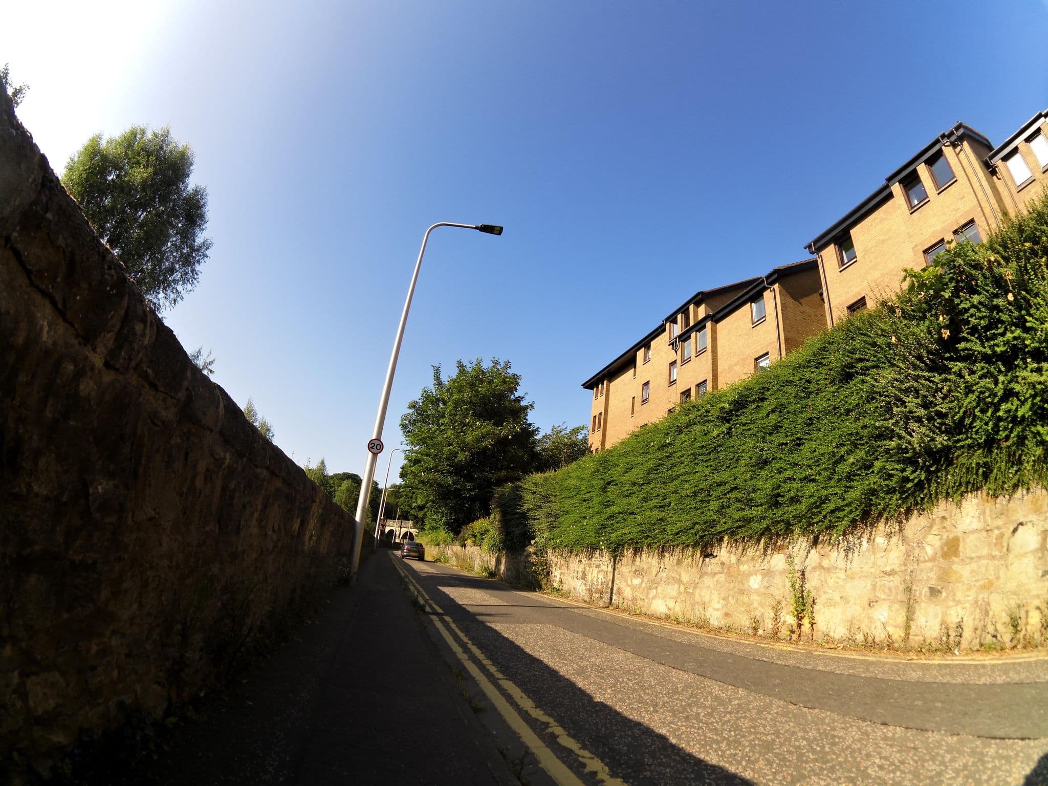 Street view near City Centre Haven Apartments, Edinburgh — © smsm1 (CC BY-SA · Mapillary)